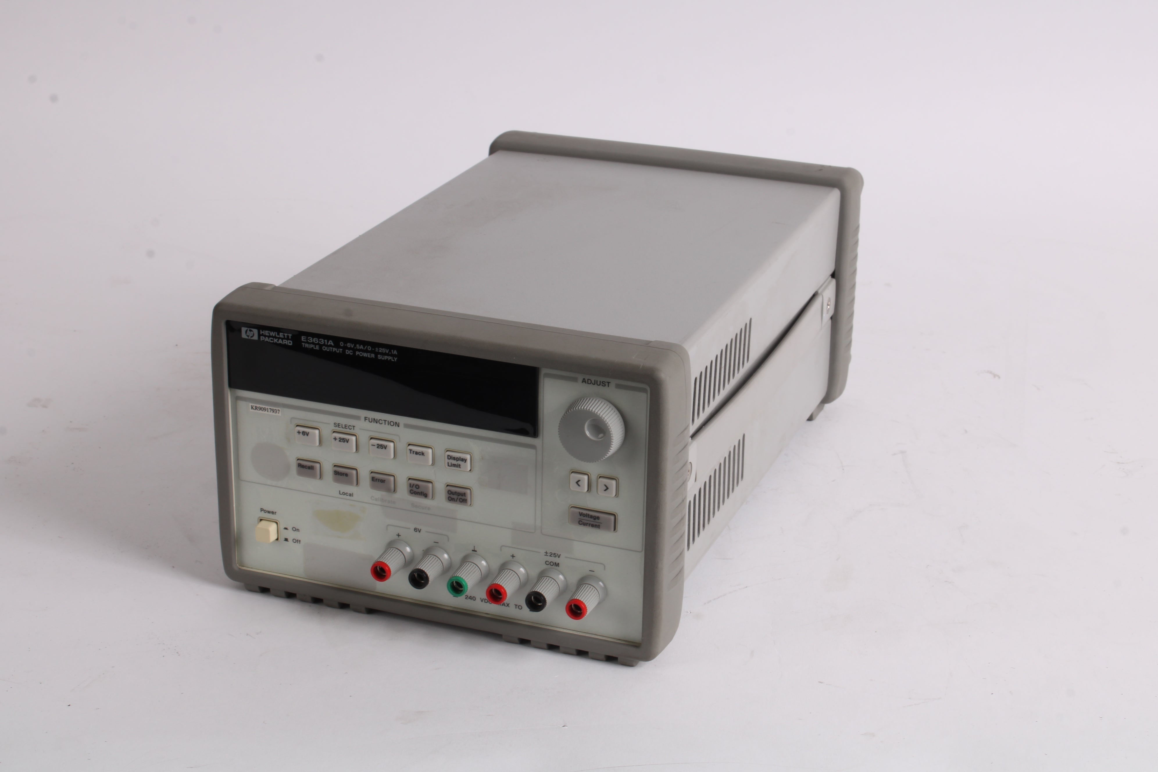 HP / Agilent / Keysight E3631A Triple Output DC Power Supply 80W 6V 5A –  NTC Tech