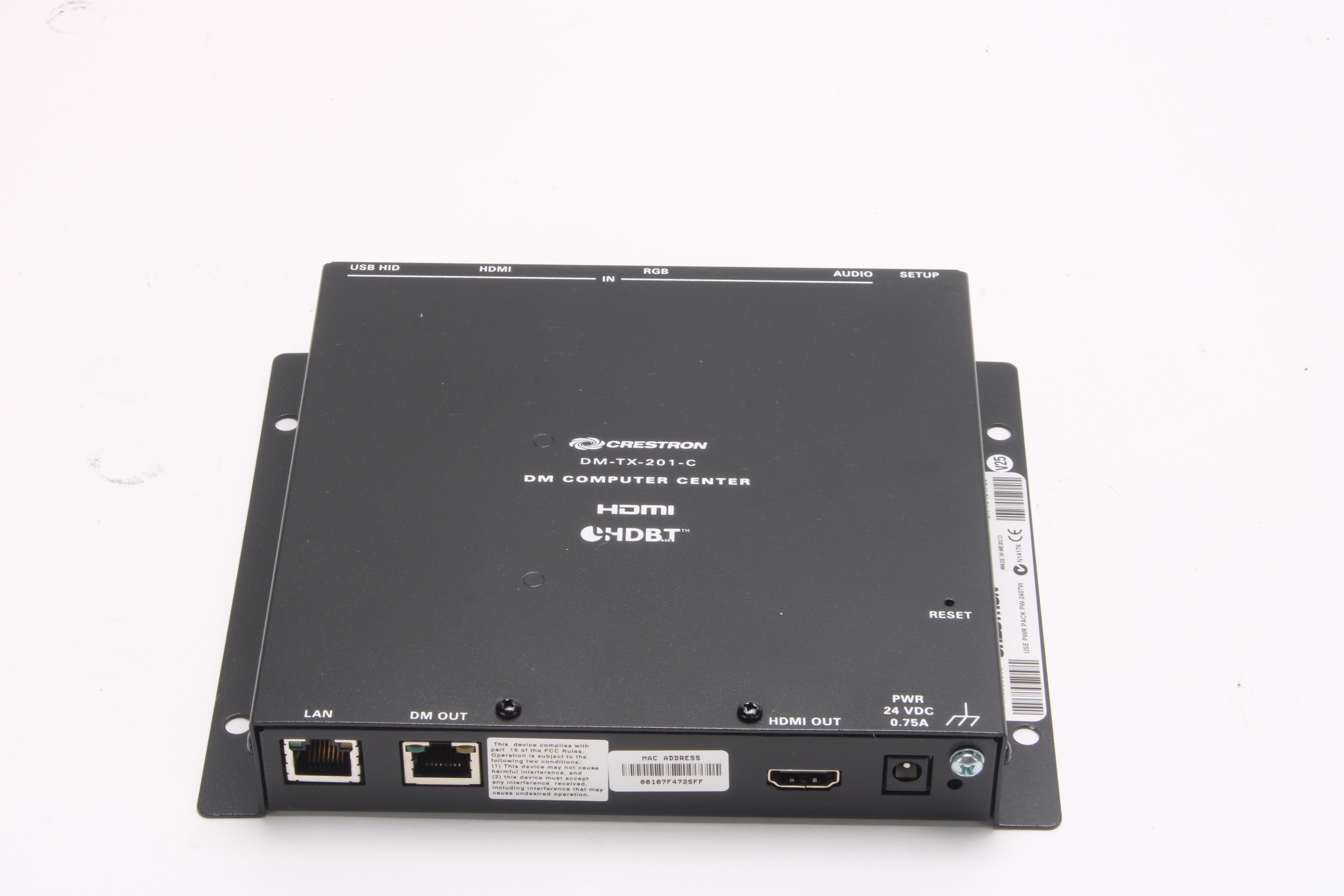 Crestron DM Computer Center DM-TX-201-C good