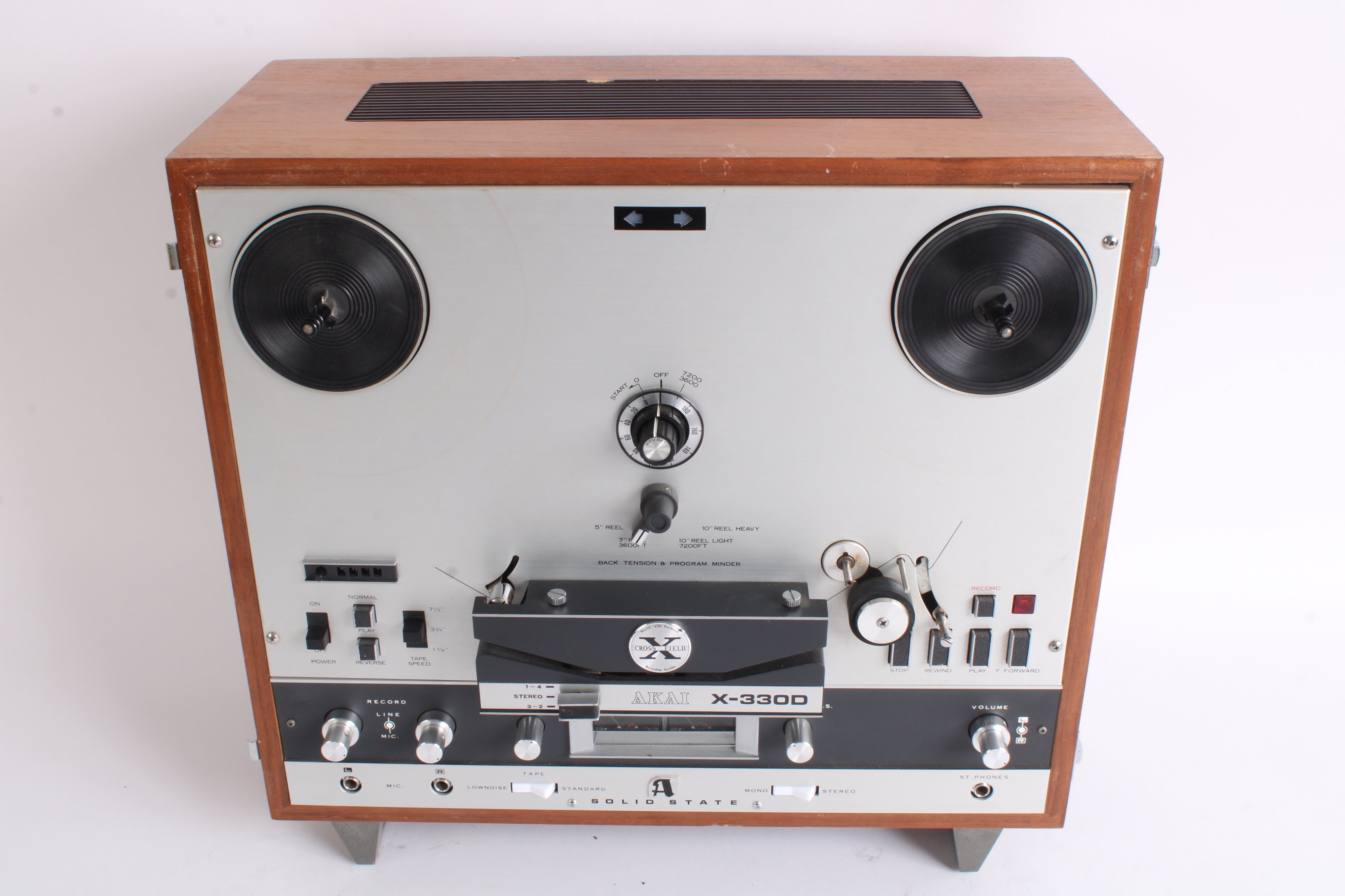 Akai X-330D X-330 Reel to Reel Tape Deck - Vintage Audiophile – NTC Tech