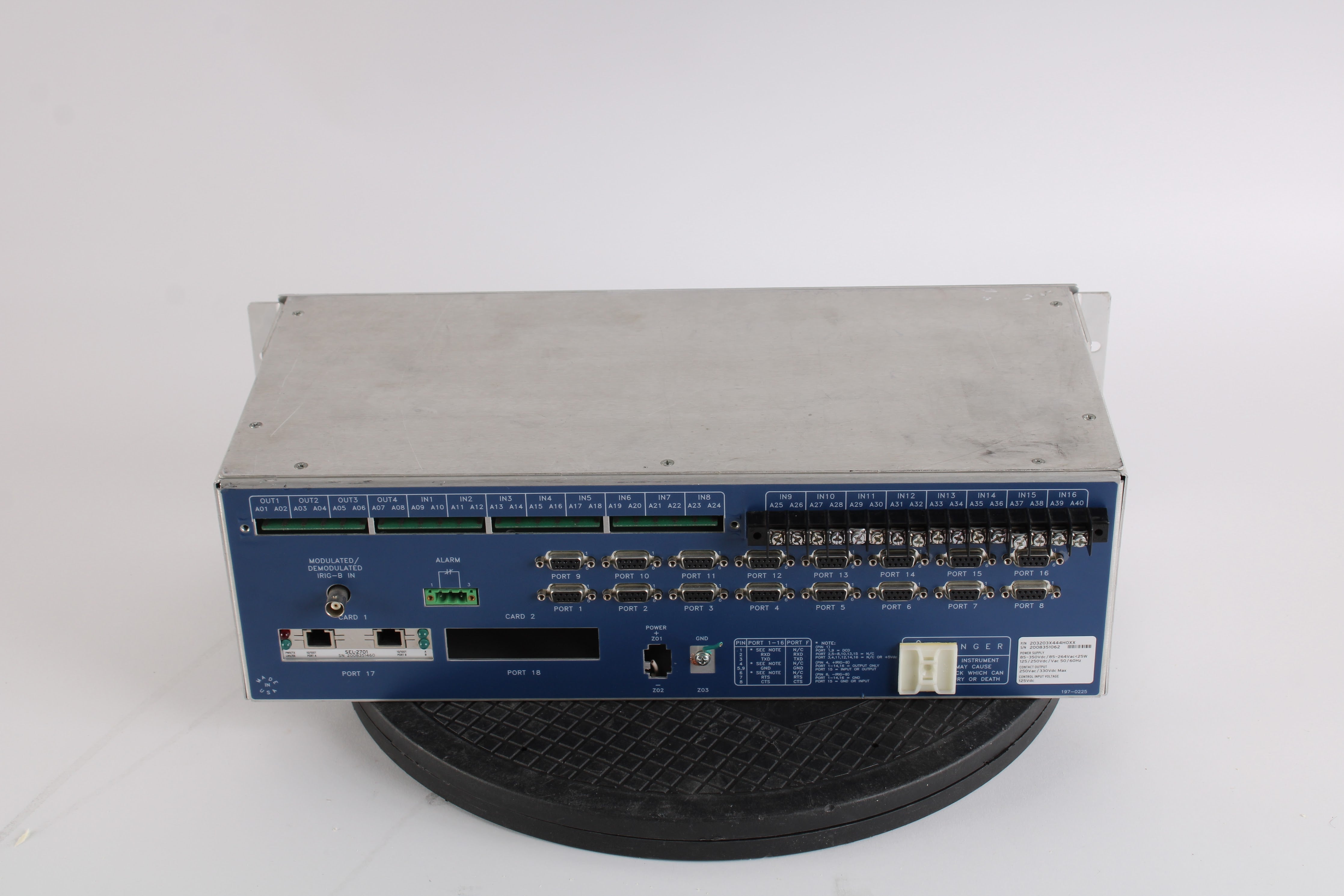 Schweitzer Engineering Laboratories SEL2032 Communications Processor