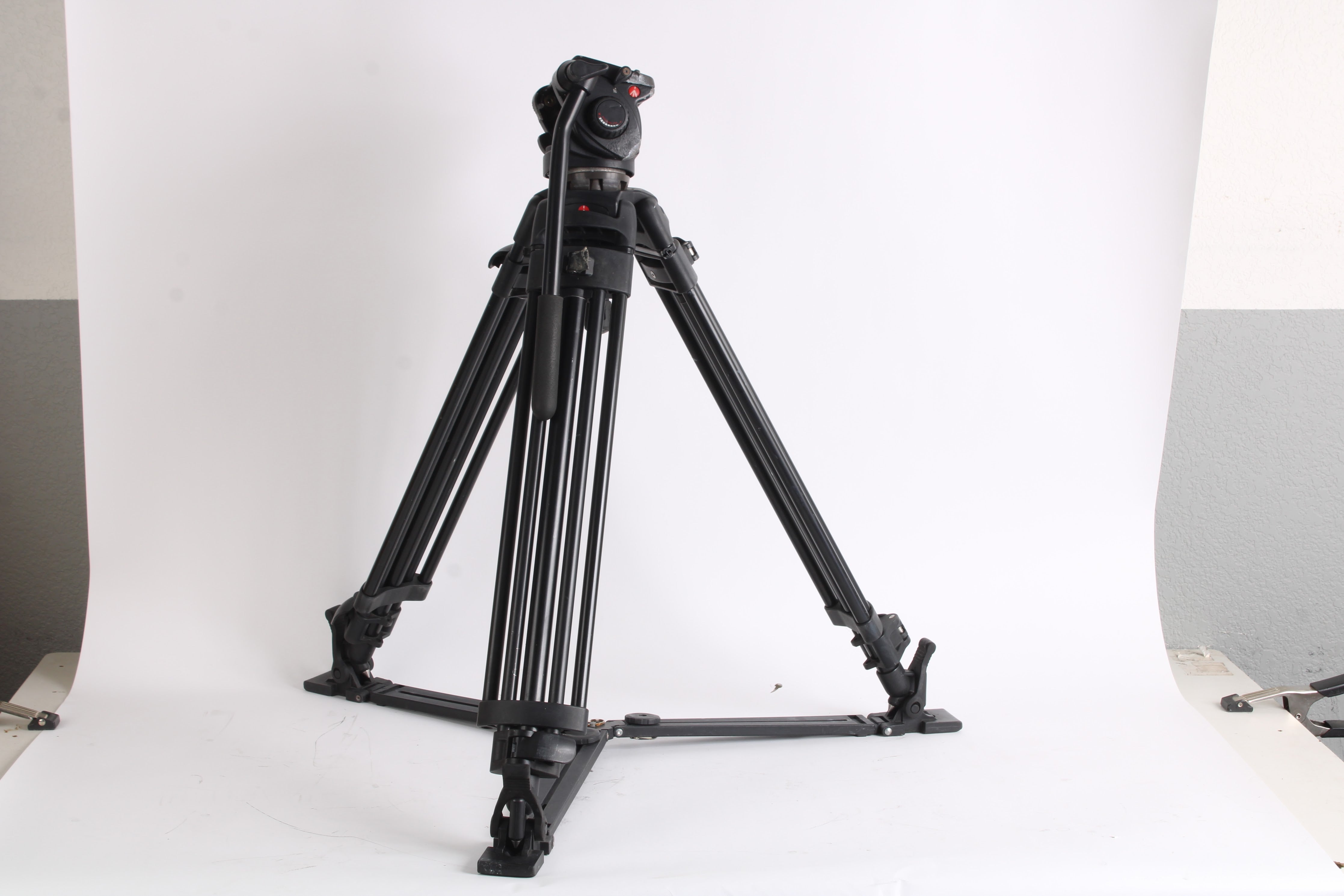 Manfrotto 525MVP Professional Video Tripod Legs W/ 501HDV Pro Video He –  NTC Tech
