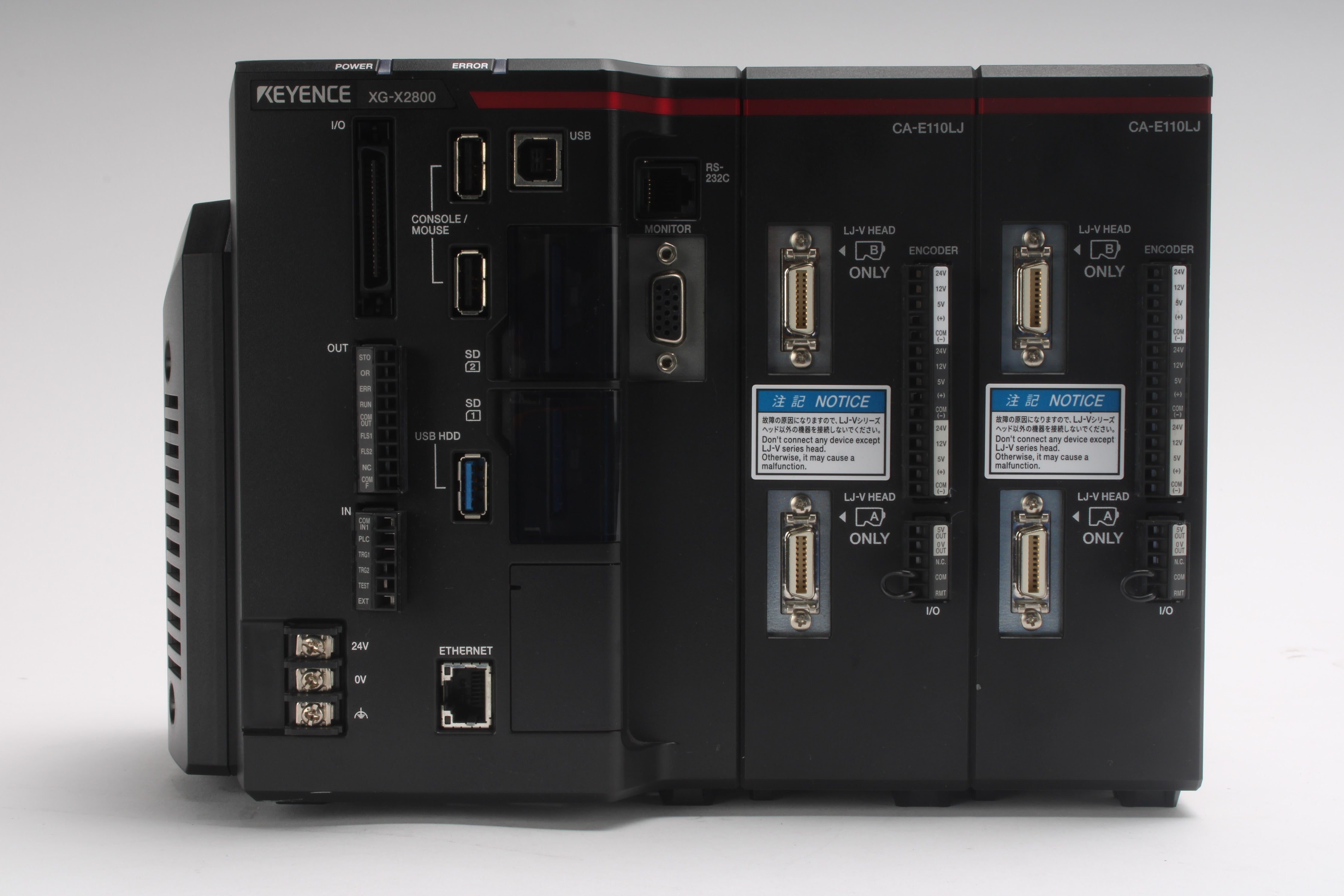 Keyence XG-X2800 Controller w/ 2x CA-E110LJ Laser Profiler Input Unit – NTC  Tech