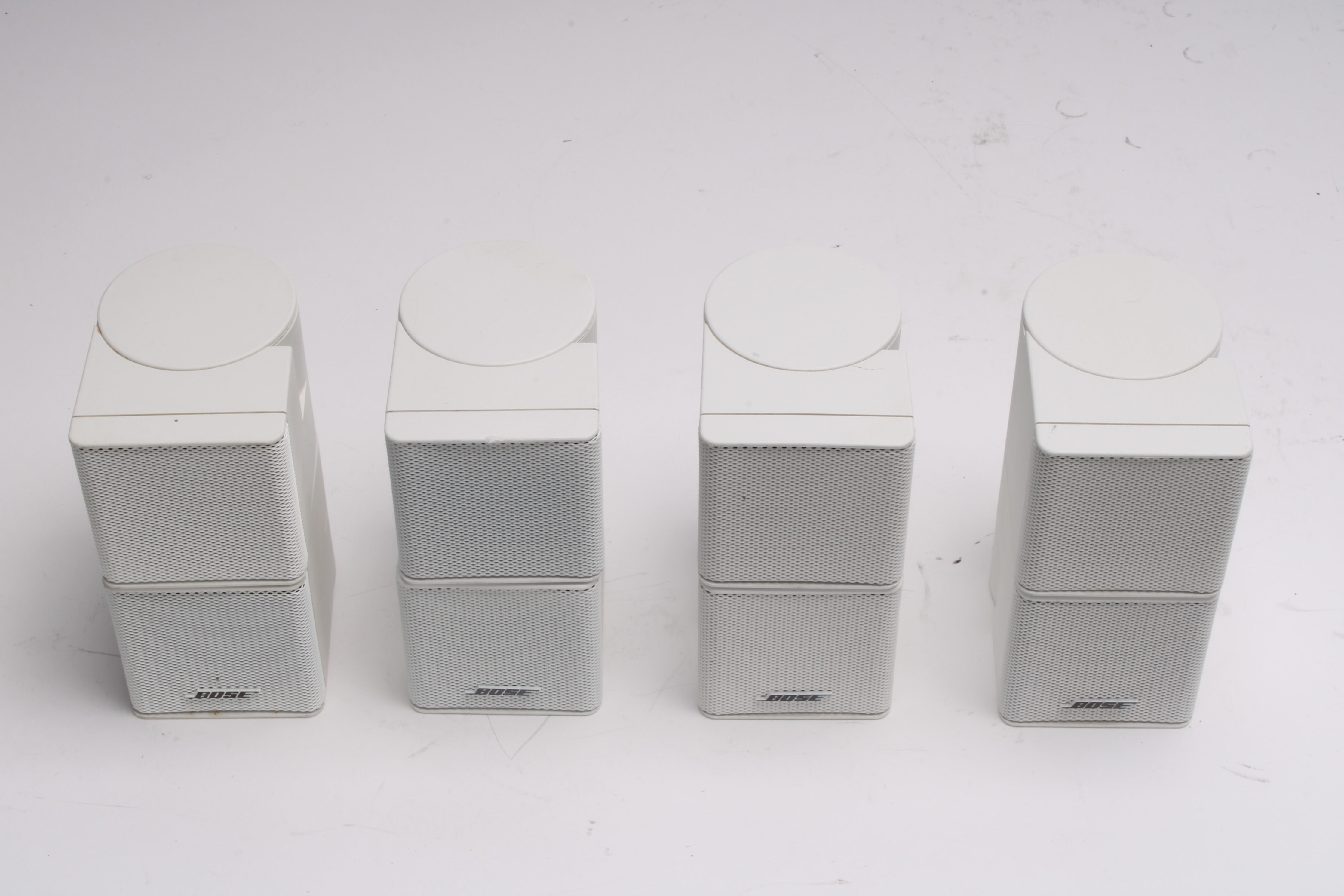 Bose Horizontal Center double cube on sale speaker White.