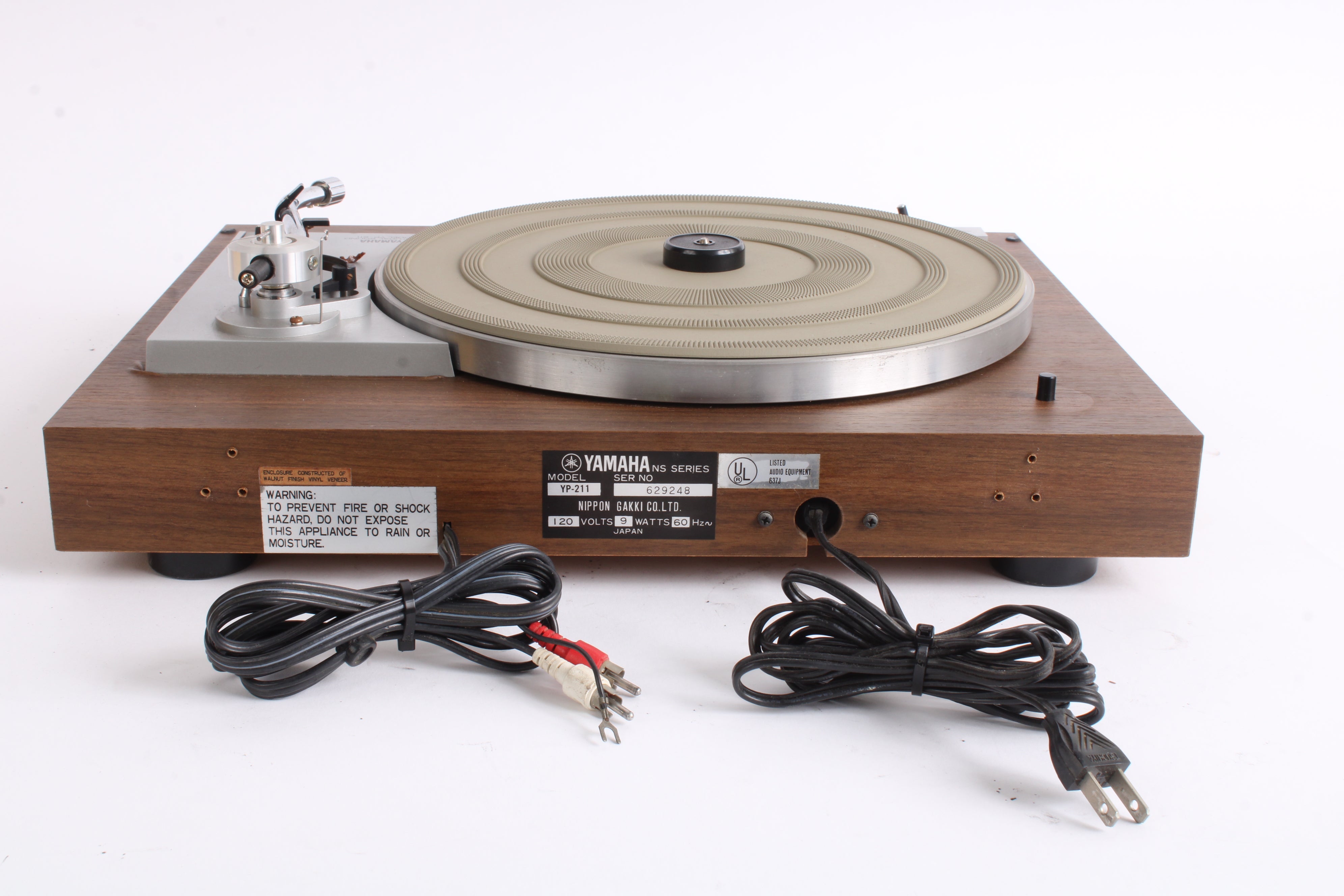 Yamaha YP-211 Natural Sound Turntable Record Player - AS IS Parts or R –  NTC Tech