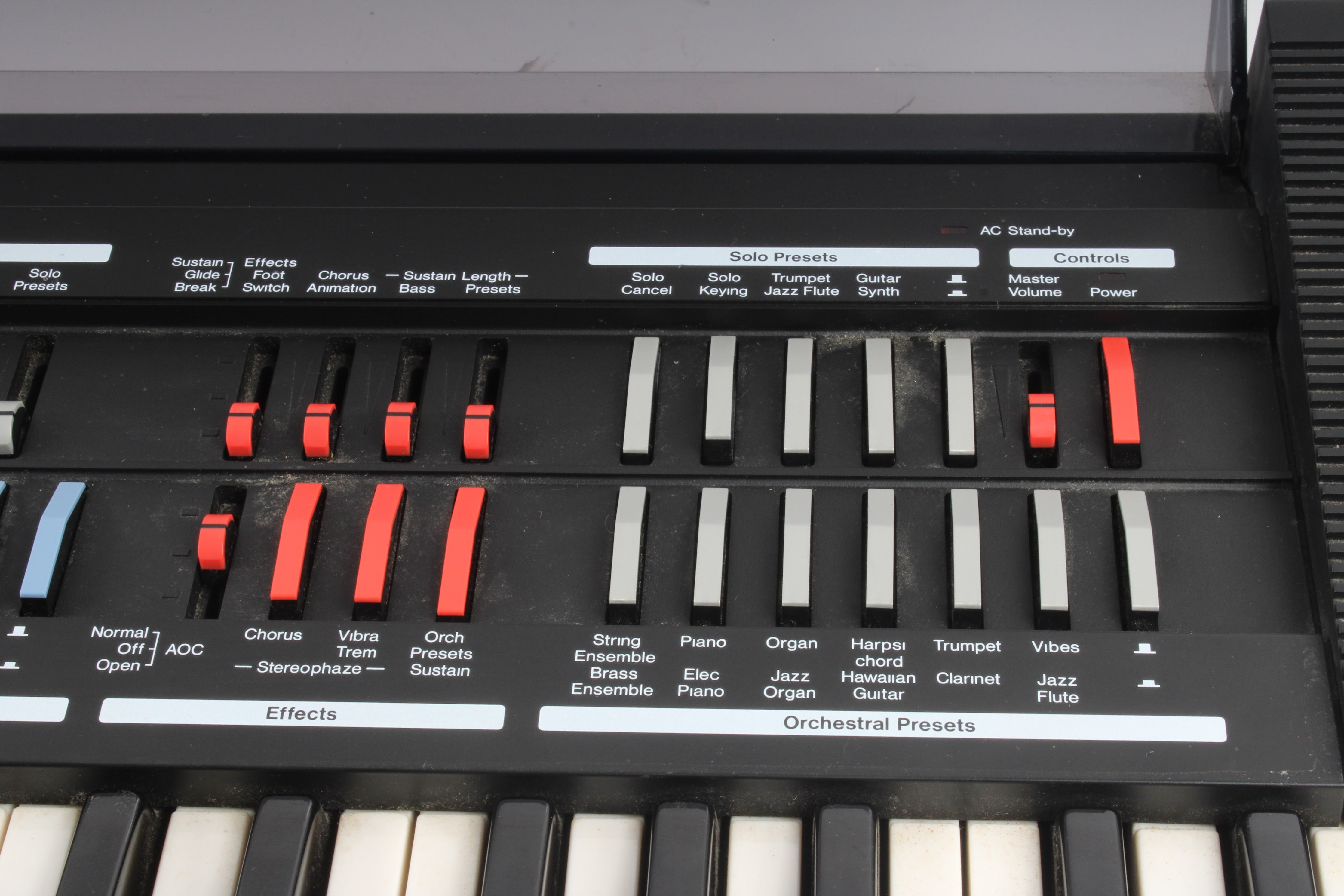 Lowrey V 120 Micro Genie String Synthesizer Keyboard Fair Condition NTC Tech