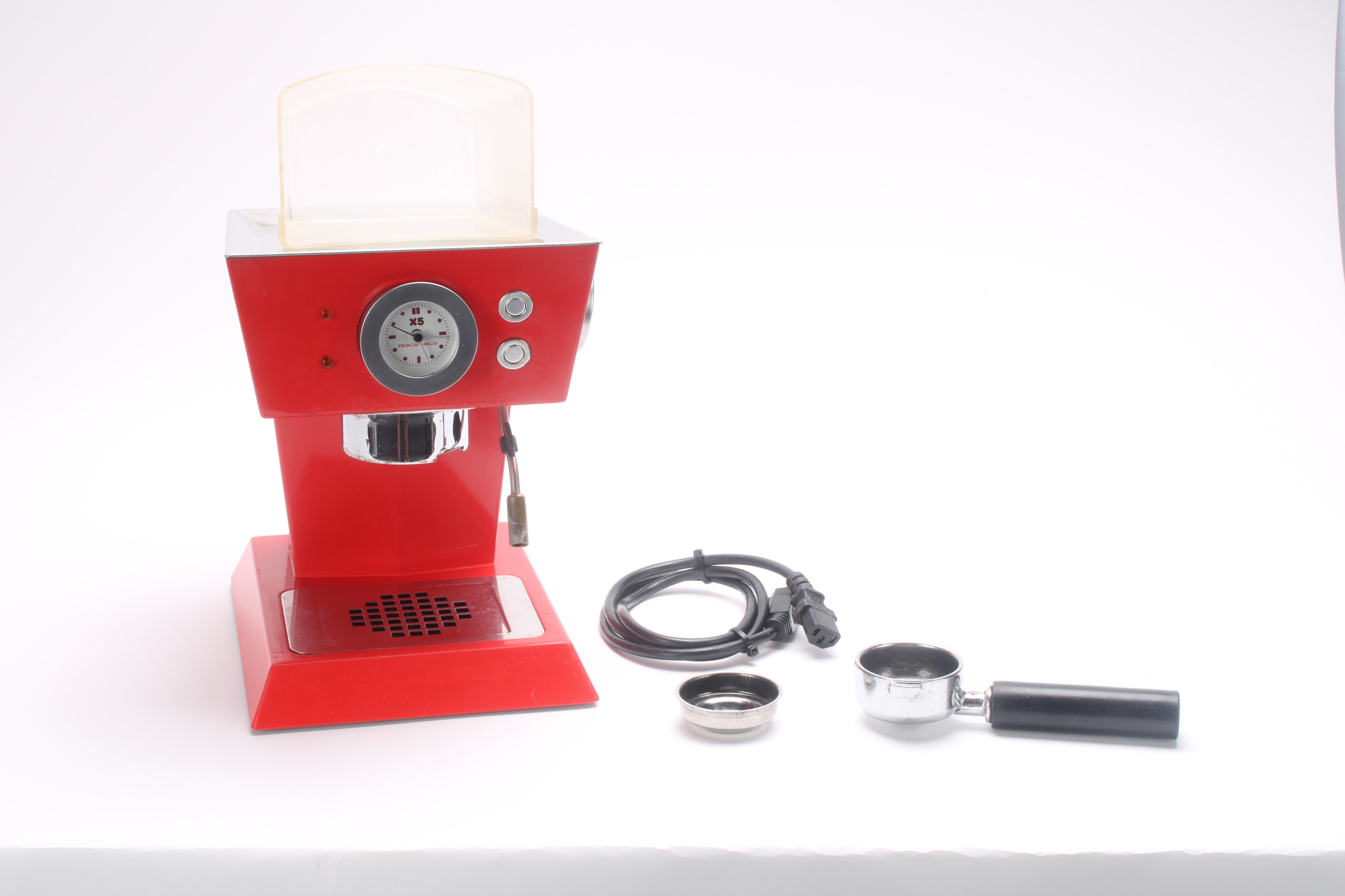 Francis Francis 24FA Espresso Machine W Steam Wand Drip Tray and Wa NTC Tech