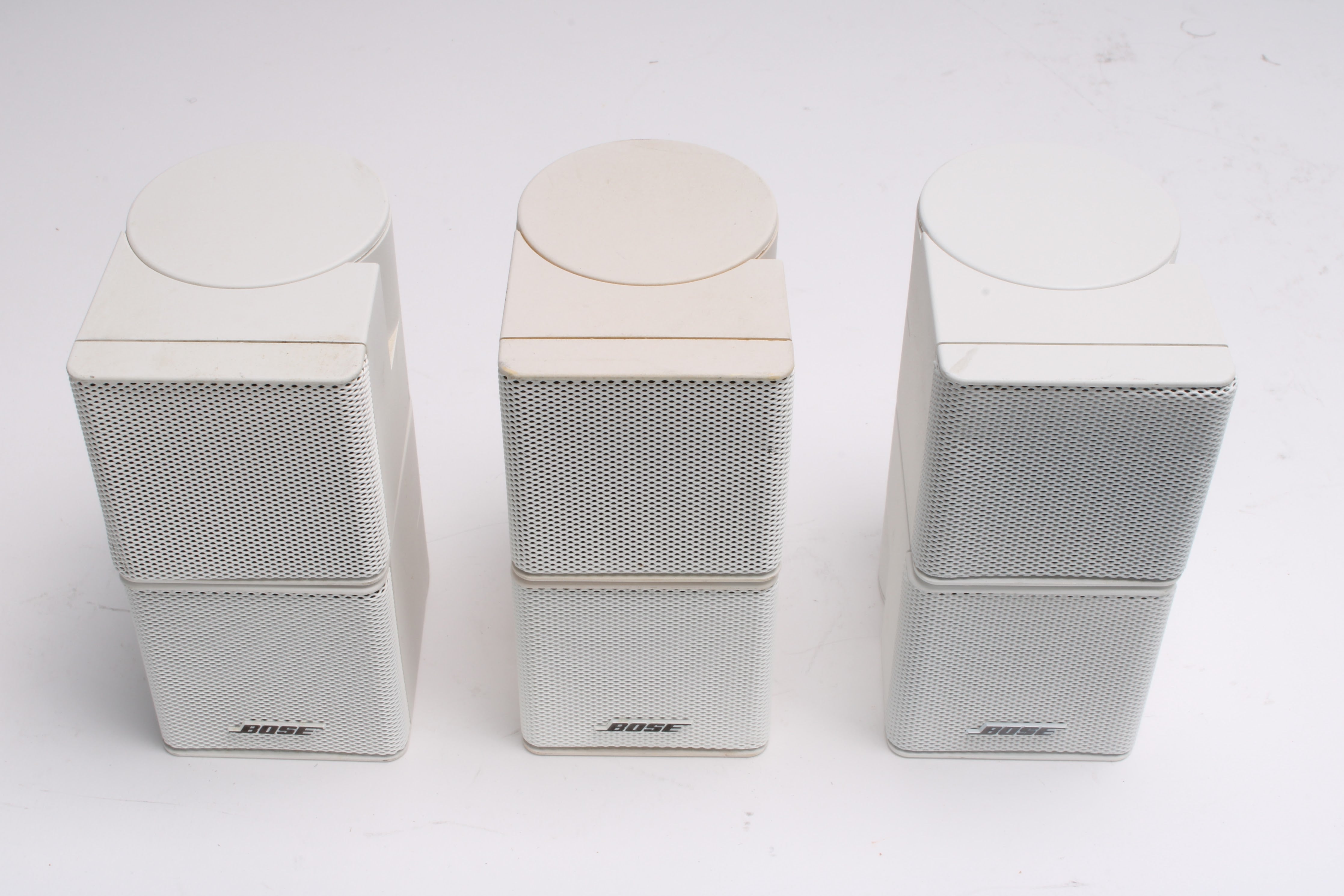 Lot Of 3 Bose Jewel fashion Double Cube Speakers