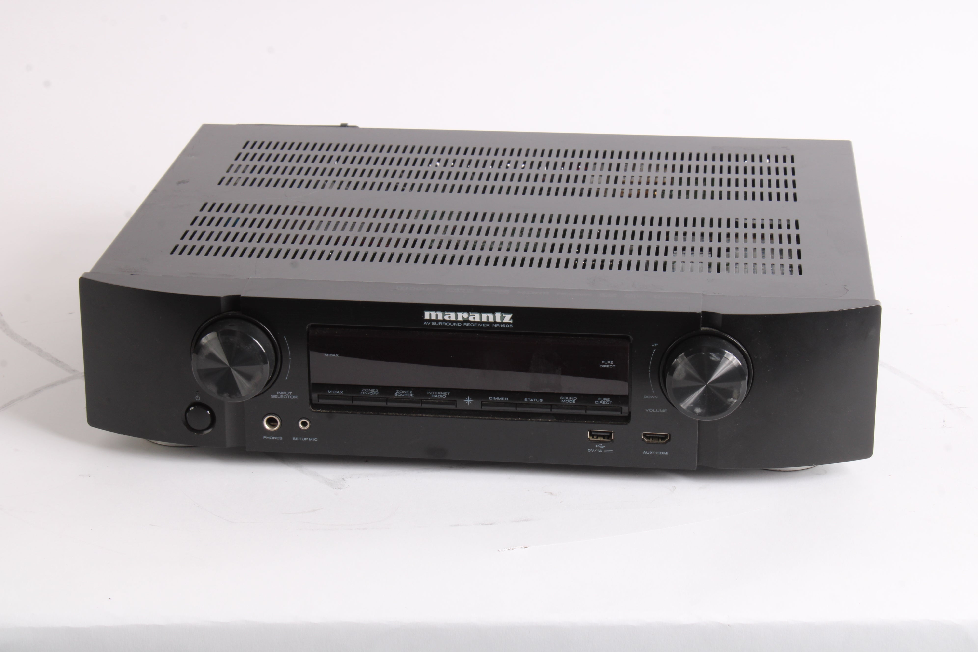 Marantz NR1605 7.1-Channel AV Receiver with Wi-Fi, Bluetooth, Apple AirPlay  FAIR