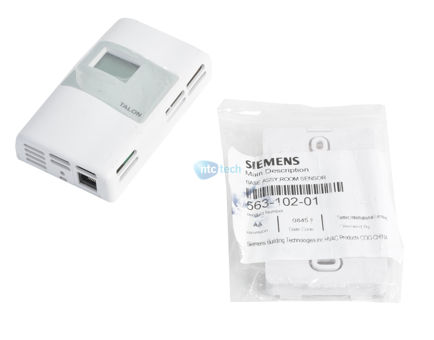 Siemens Wireless Room Sensor (WRS) Sensing With Temperature Display QA ...