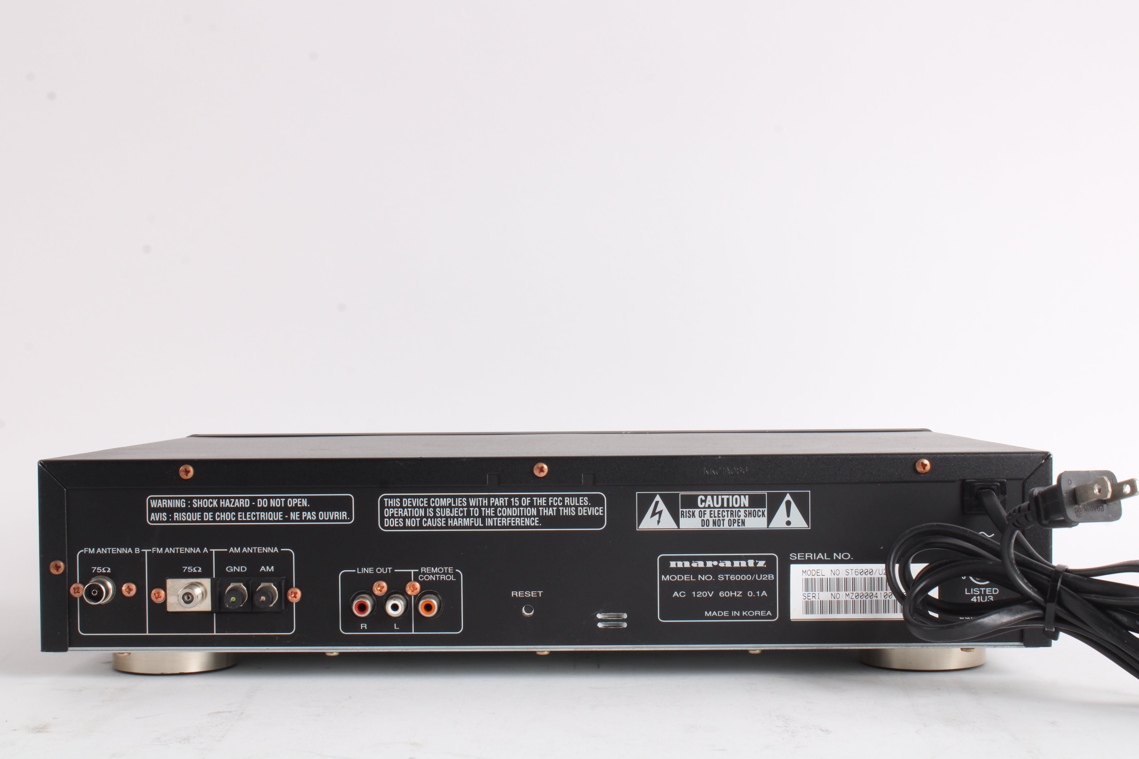 Marantz ST6000 AM / FM Stereo Tuner - Fair Condition