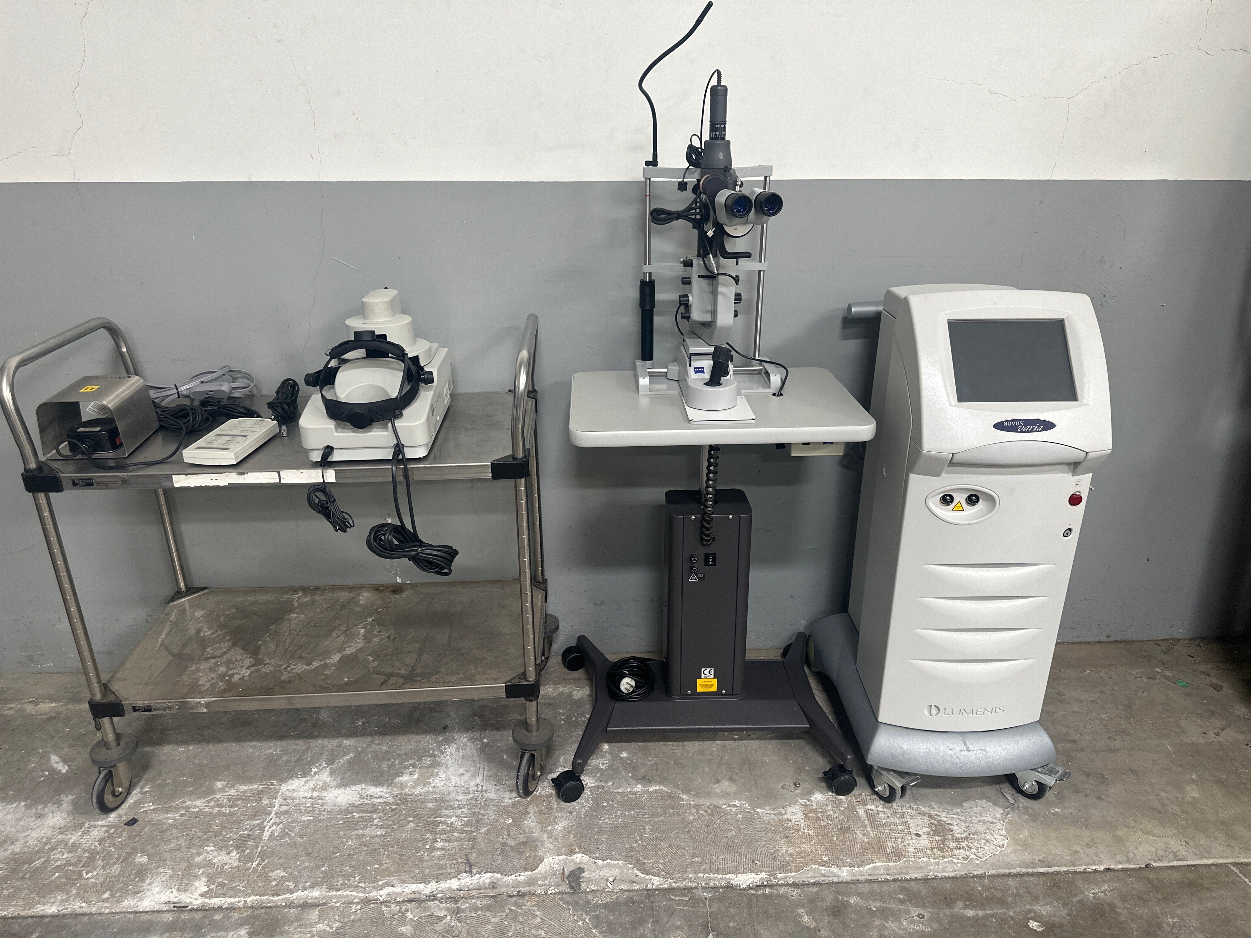 Lumenis Novus Varia 0361-851-01 Photocoagulator W/ 30 Slit Lamp  Biomicroscope