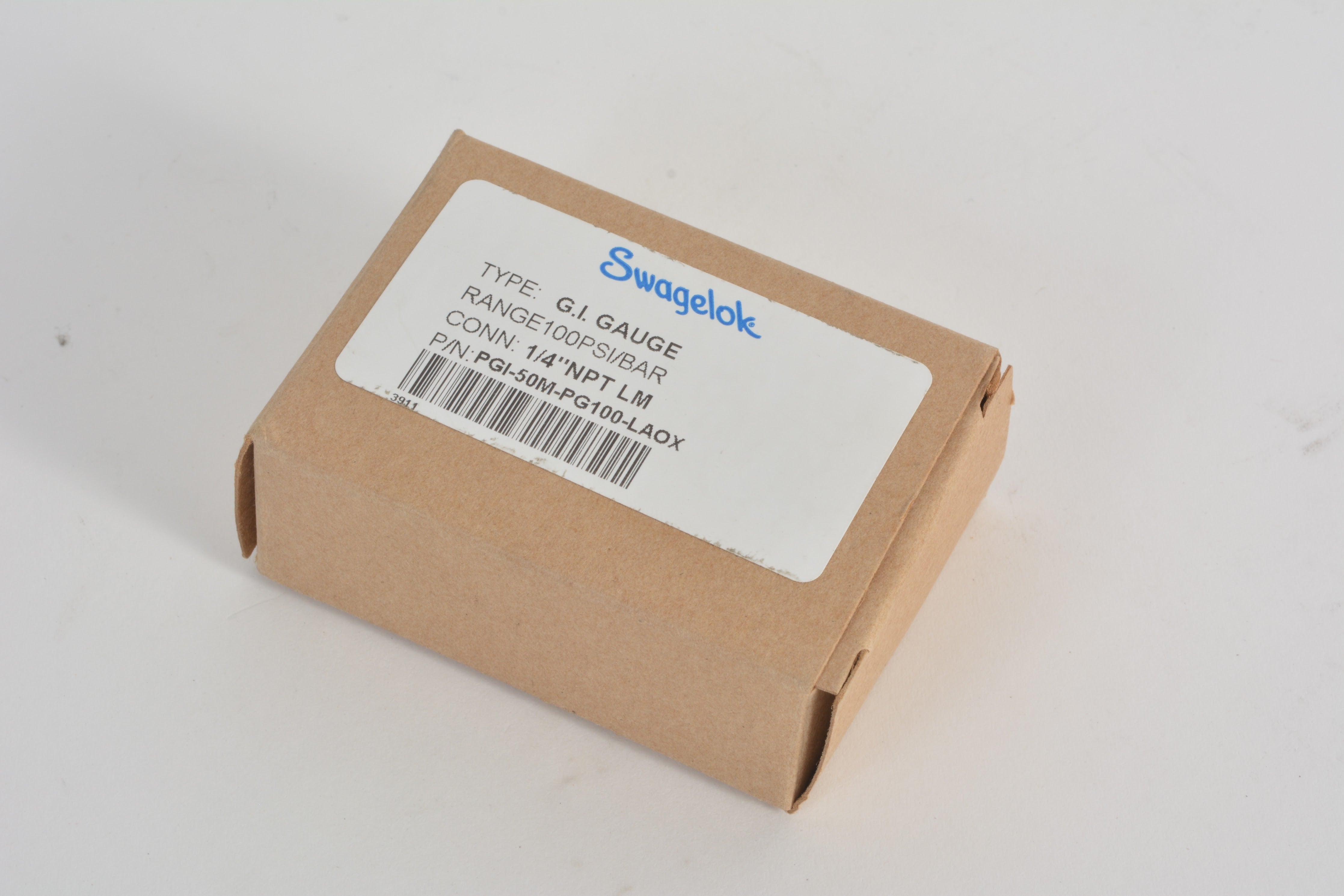 Swagelok PGI-50M-PG100-LAOX 100PSI/BAR 1/4in NPT LM GI Gauge - New ...