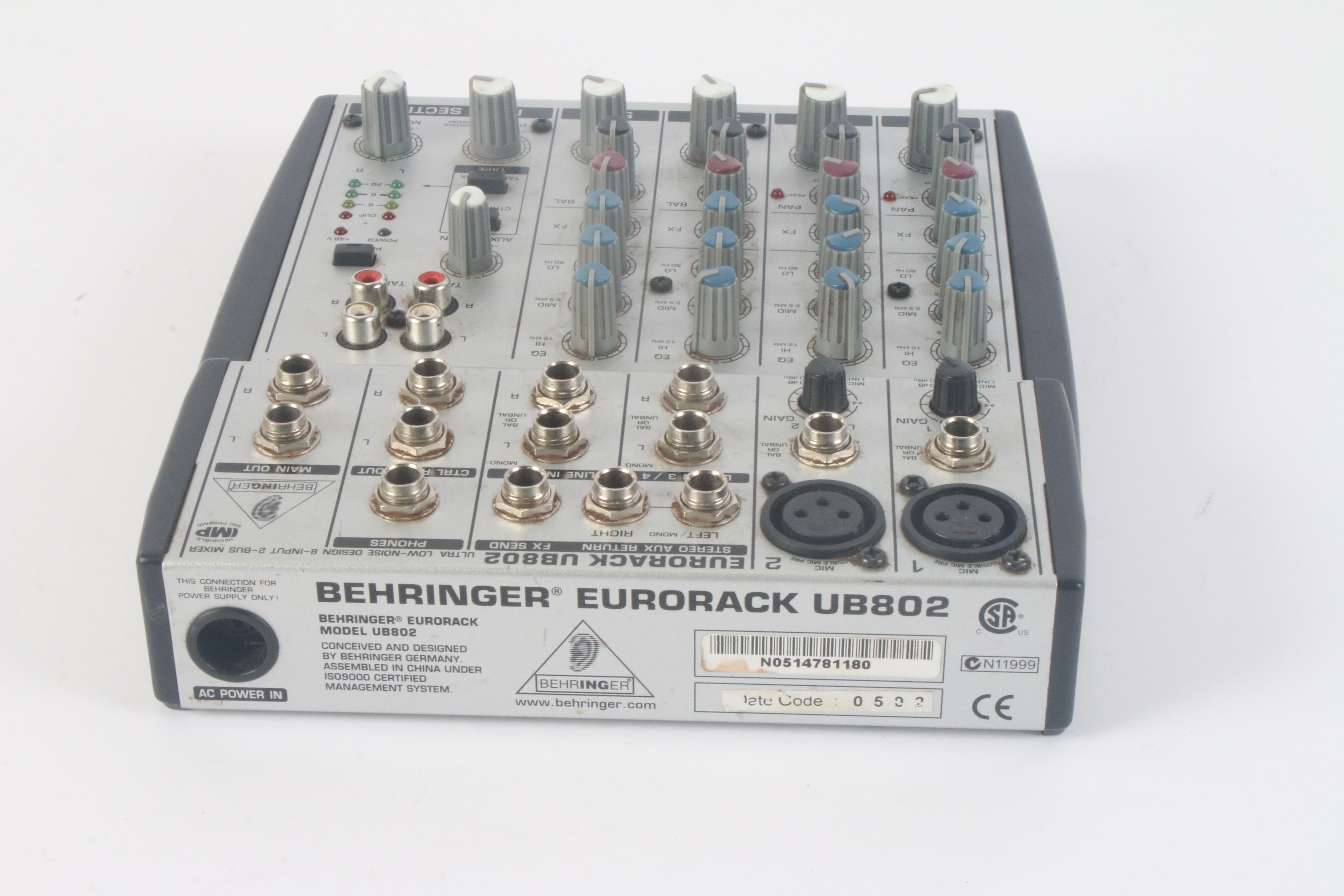 BEHRINGER EURORACK UB802 - 配信機器・PA機器・レコーディング機器