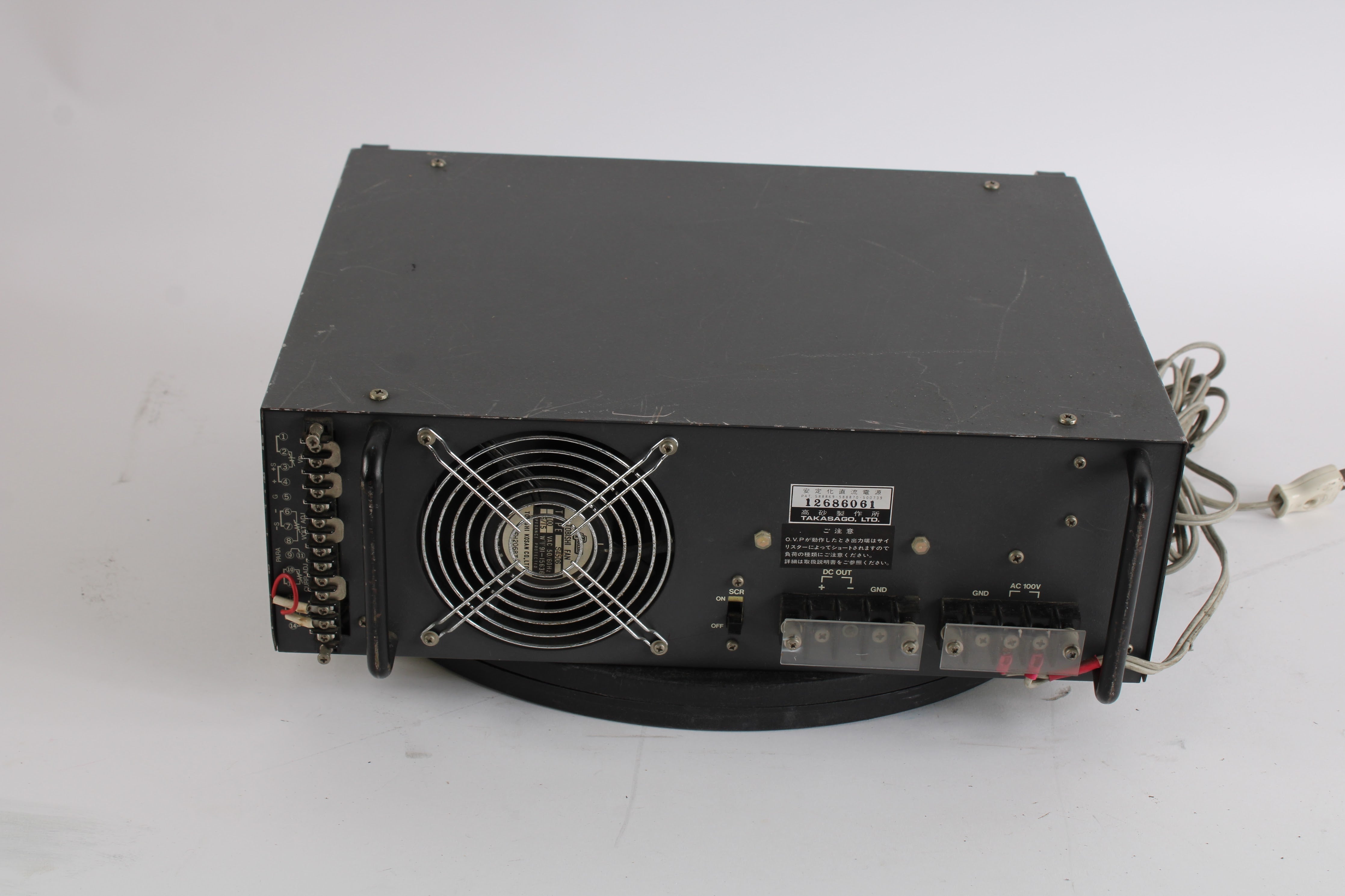 Takasago GP035-20R Regulated DC Power Supply W/ Power Cord – NTC Tech