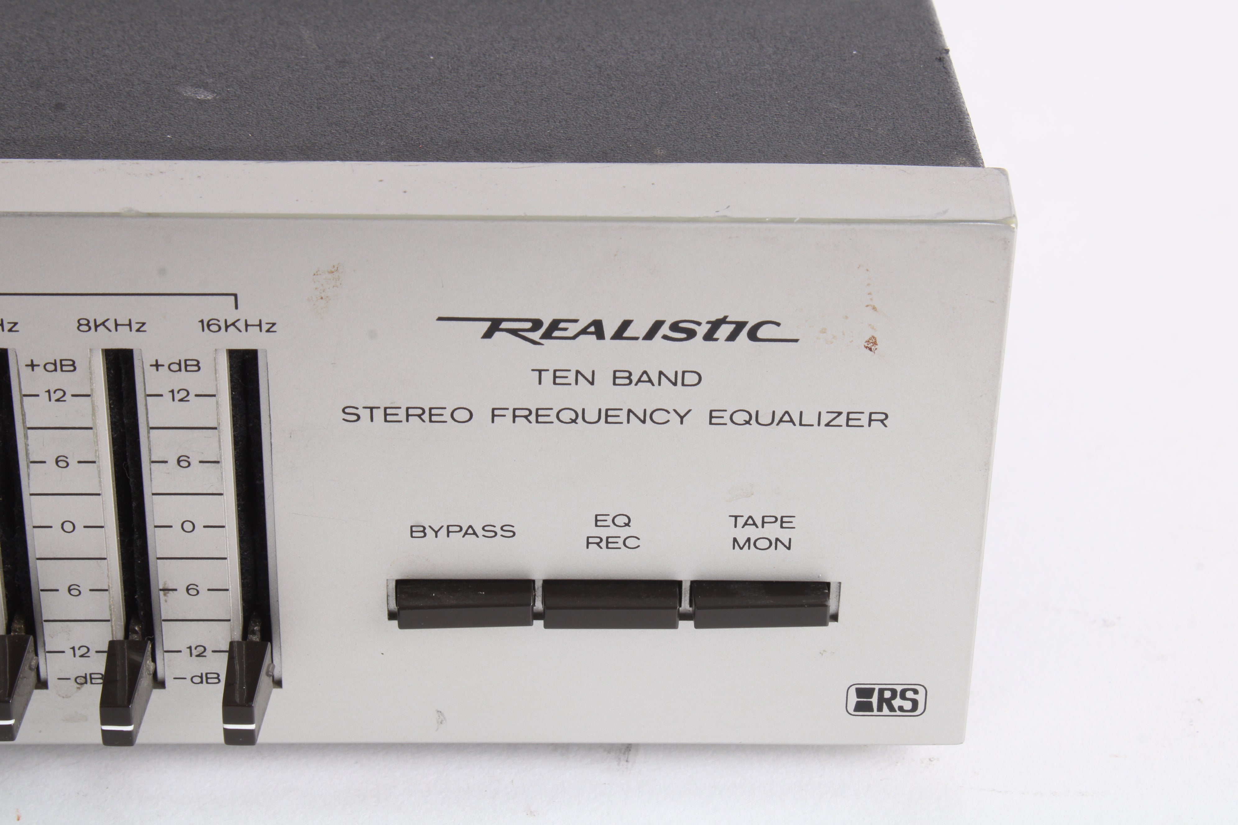 Realistic on sale 10 Band Equalizer made in Korea