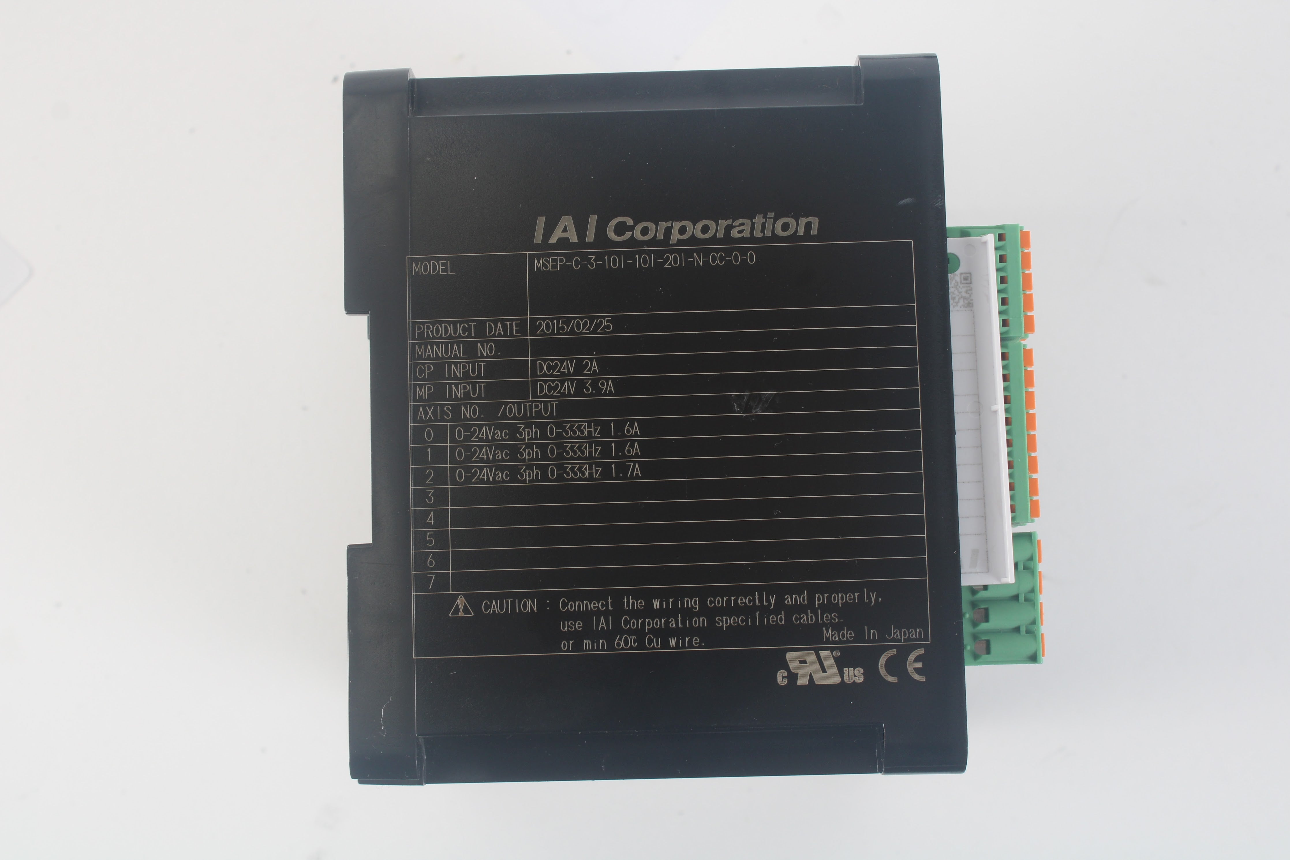 IAI Corporation MSEP-C-3-10I-10I-20I-N-CC-0-0 Controller – NTC Tech