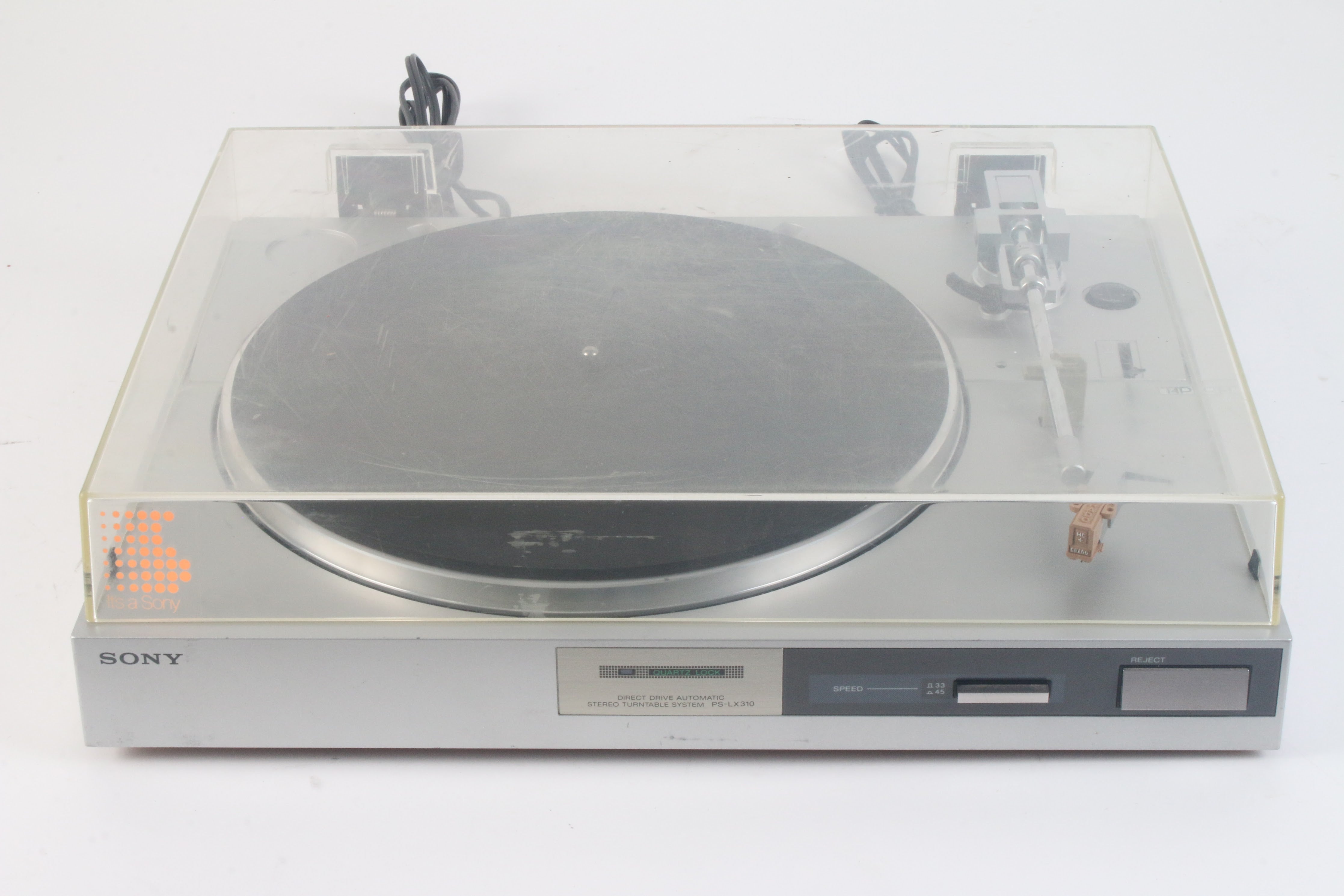 Sony PS-LX310 Stereo Turntable Record Player System W/ MC+Grado Cartri ...