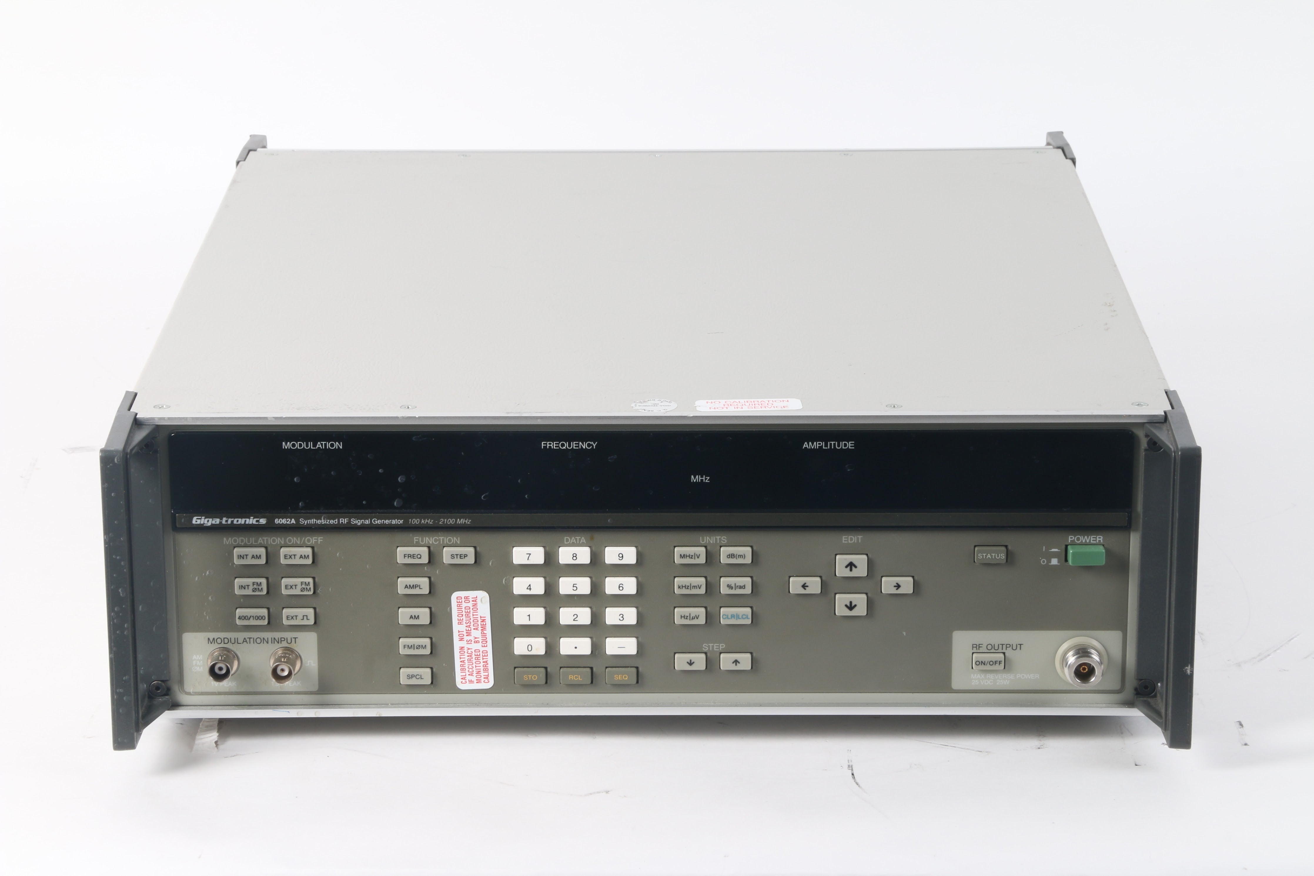 Giga Tronics 6062a Synthesized Rf Signal Generator 100 Khz 2100 Mhz Ntc Tech 0124