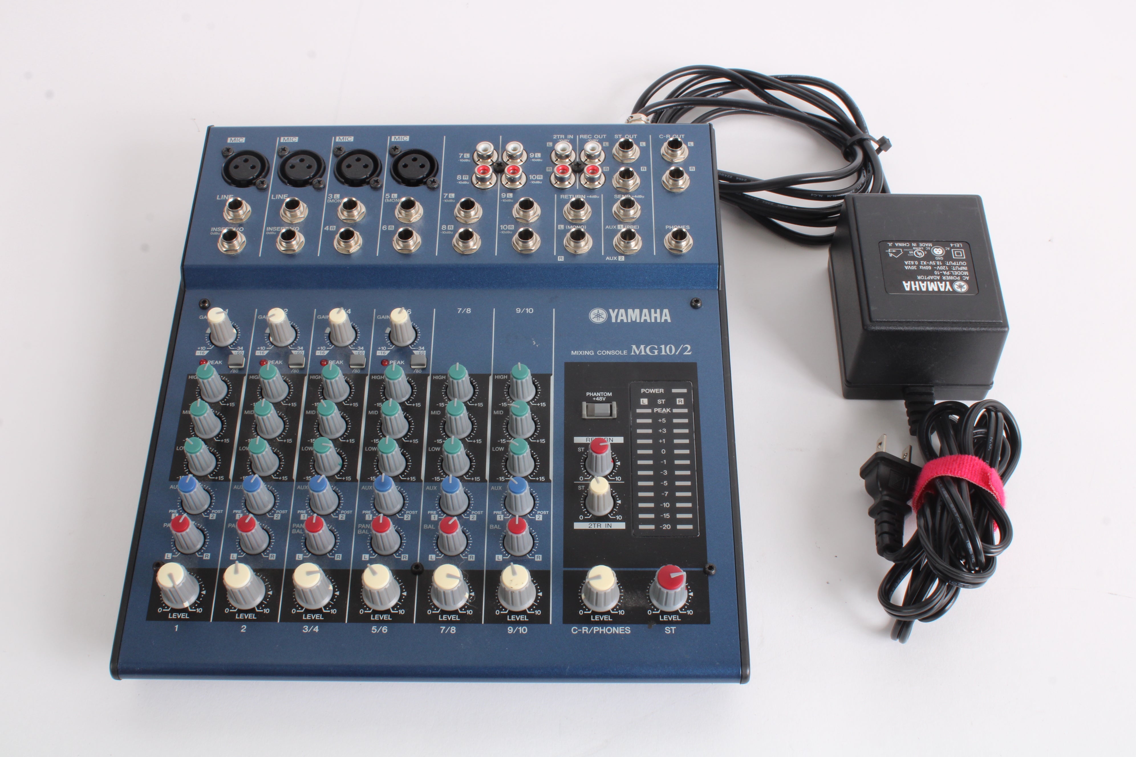 Yamaha MG10/2 10 Channel Stereo Mixing Console Mixer With Power 