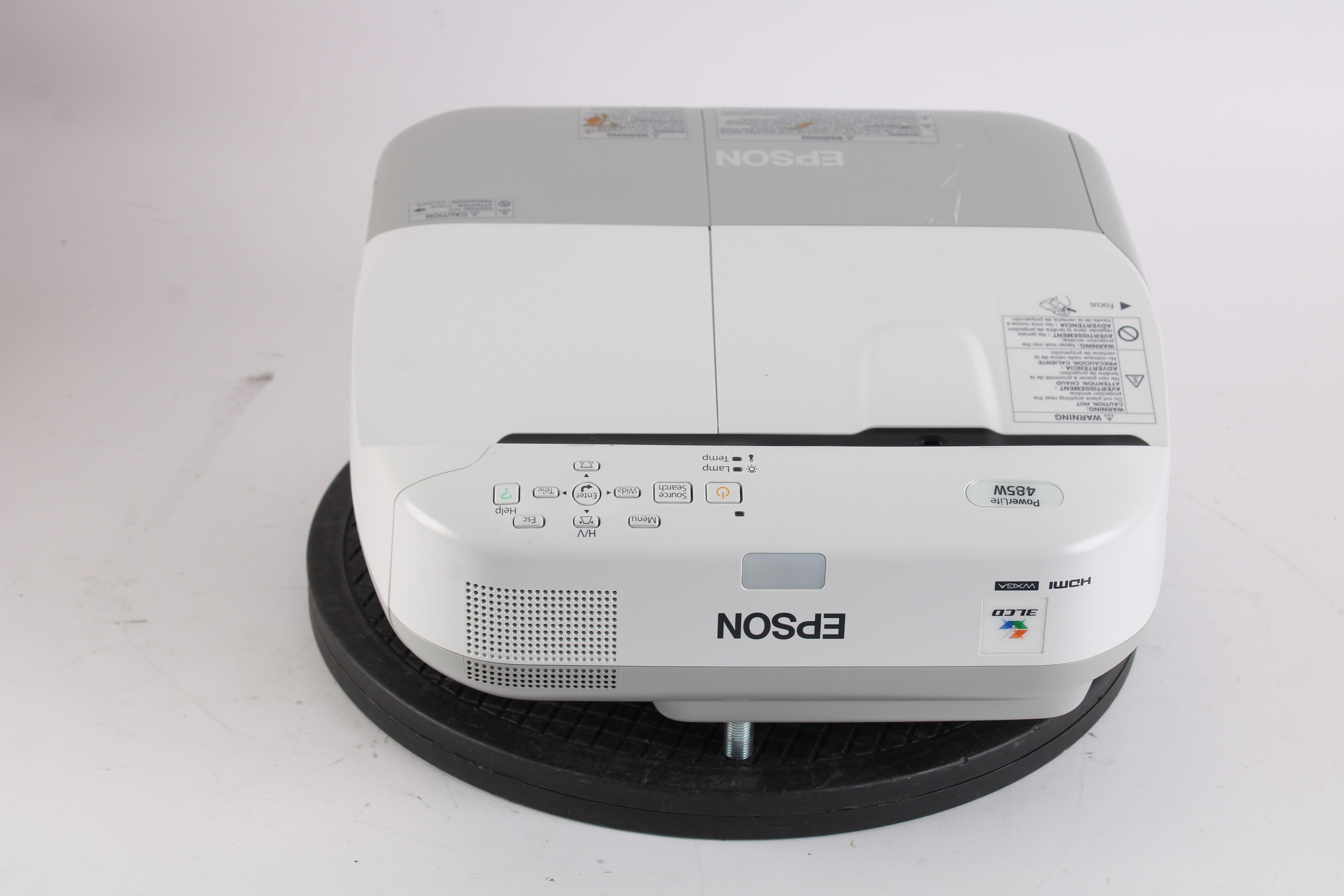 1468 lamp selling hours Epson 485W Short Throw Projector 3lcd