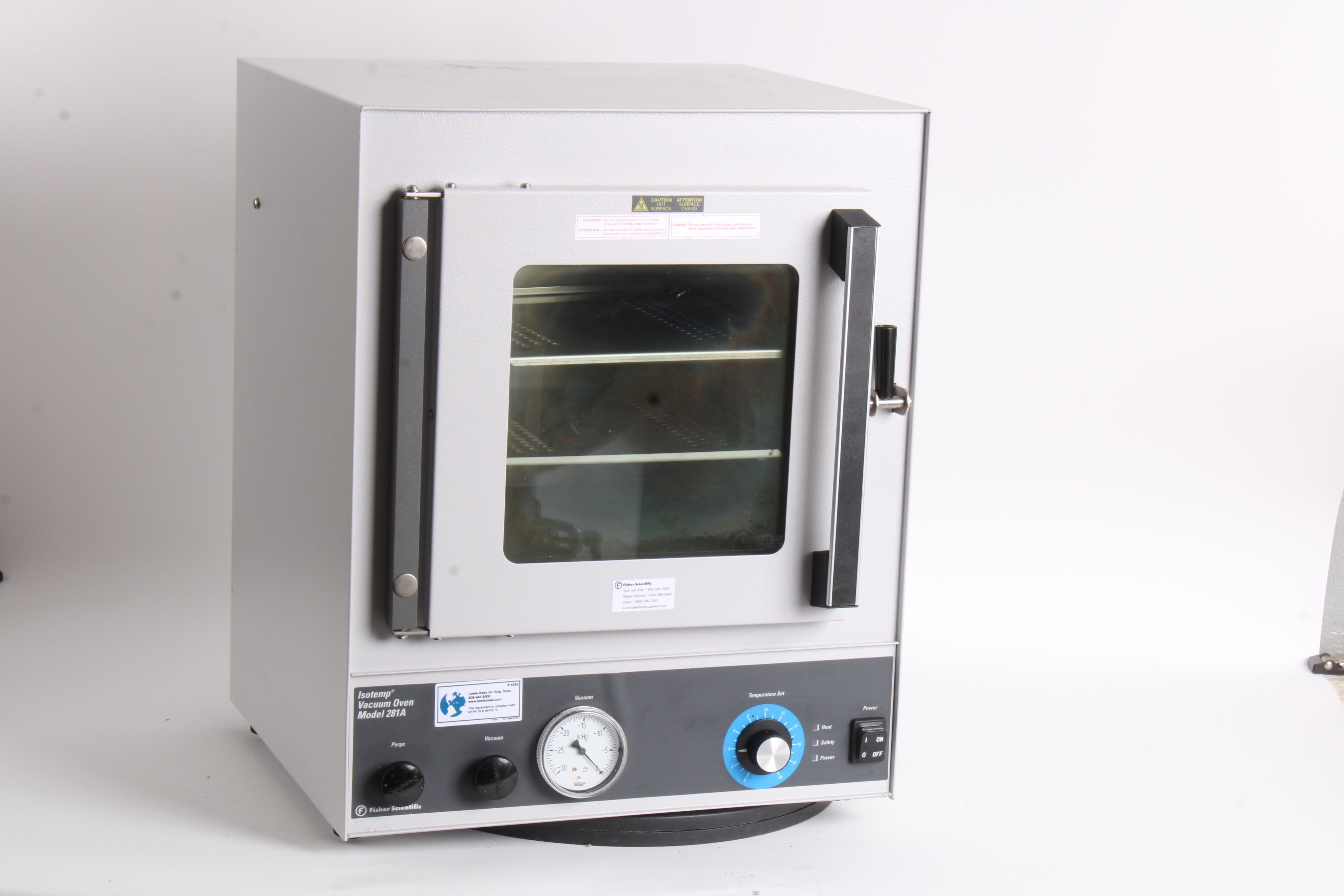 Fisher Scientific 281A Isotemp Vacuum Oven – NTC Tech