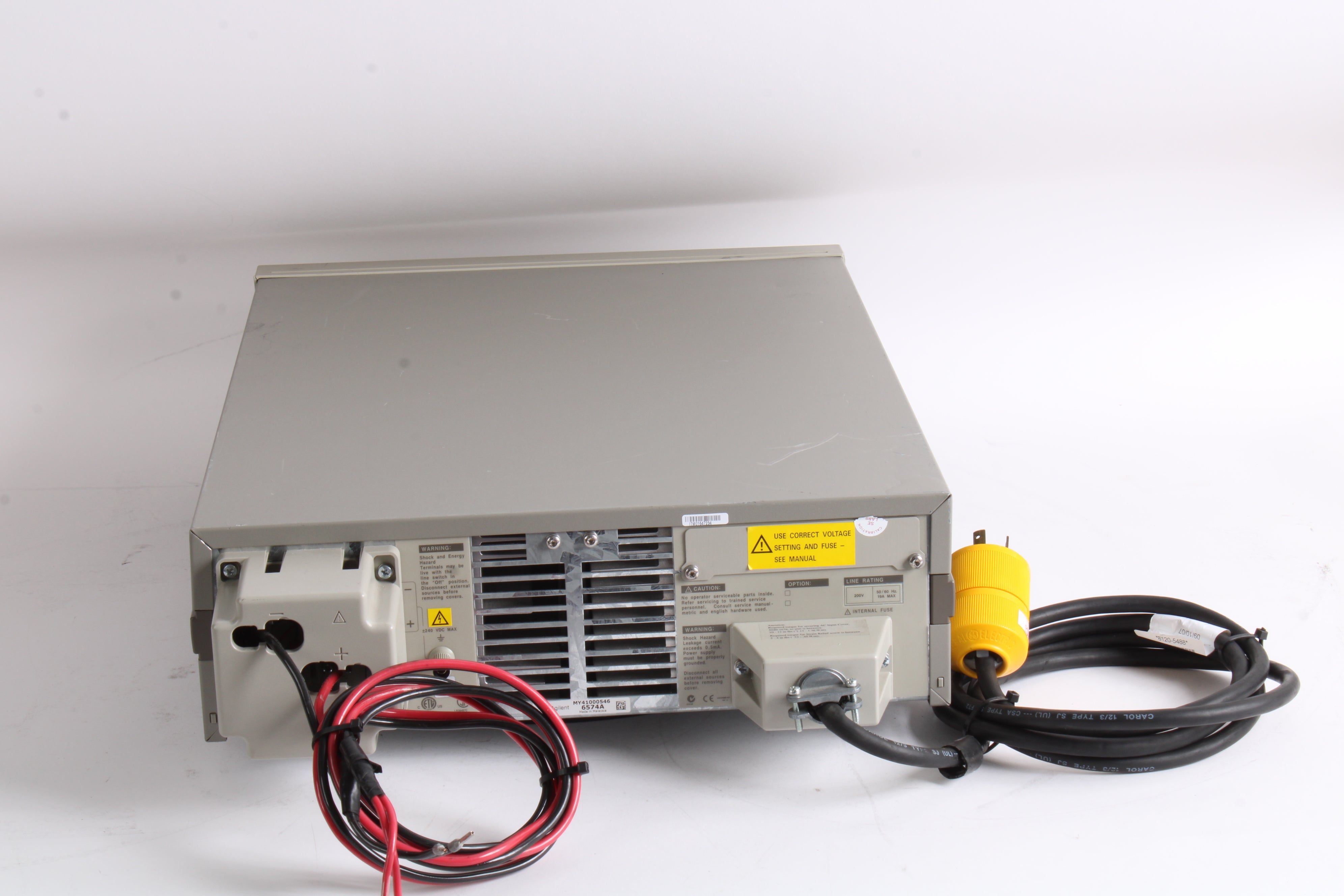 Agilent HP 6574A 0-60V, 0-35A, 2000W Single Output DC Power Supply - No  Options