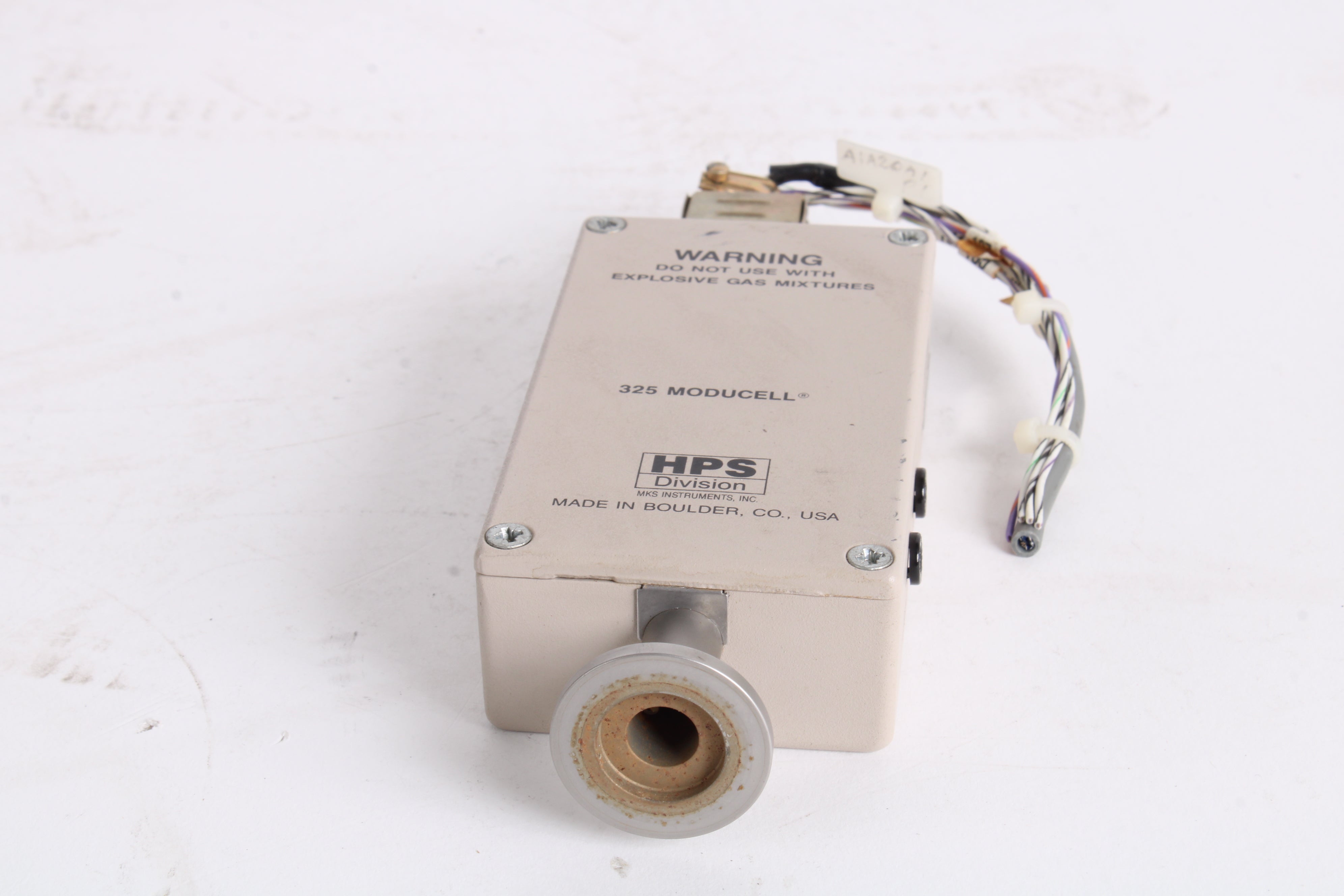 MKS HPS 325 Moducell Vacuum Sensor Transducer 103250010 - Cable Cut