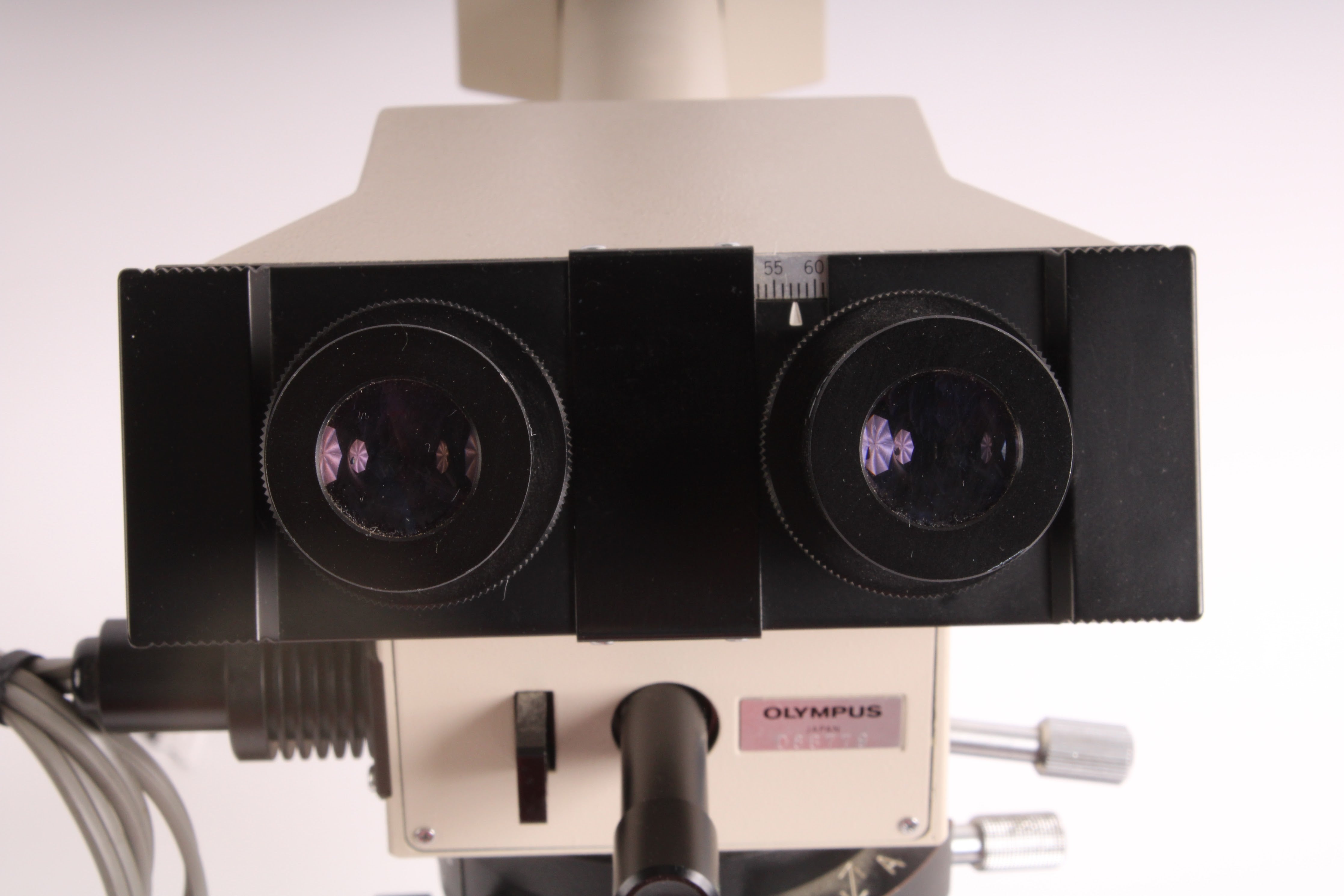 Olympus BH-2 Microscope W/ 4x Objectives, Olympus TDO Light, AC Power Cord