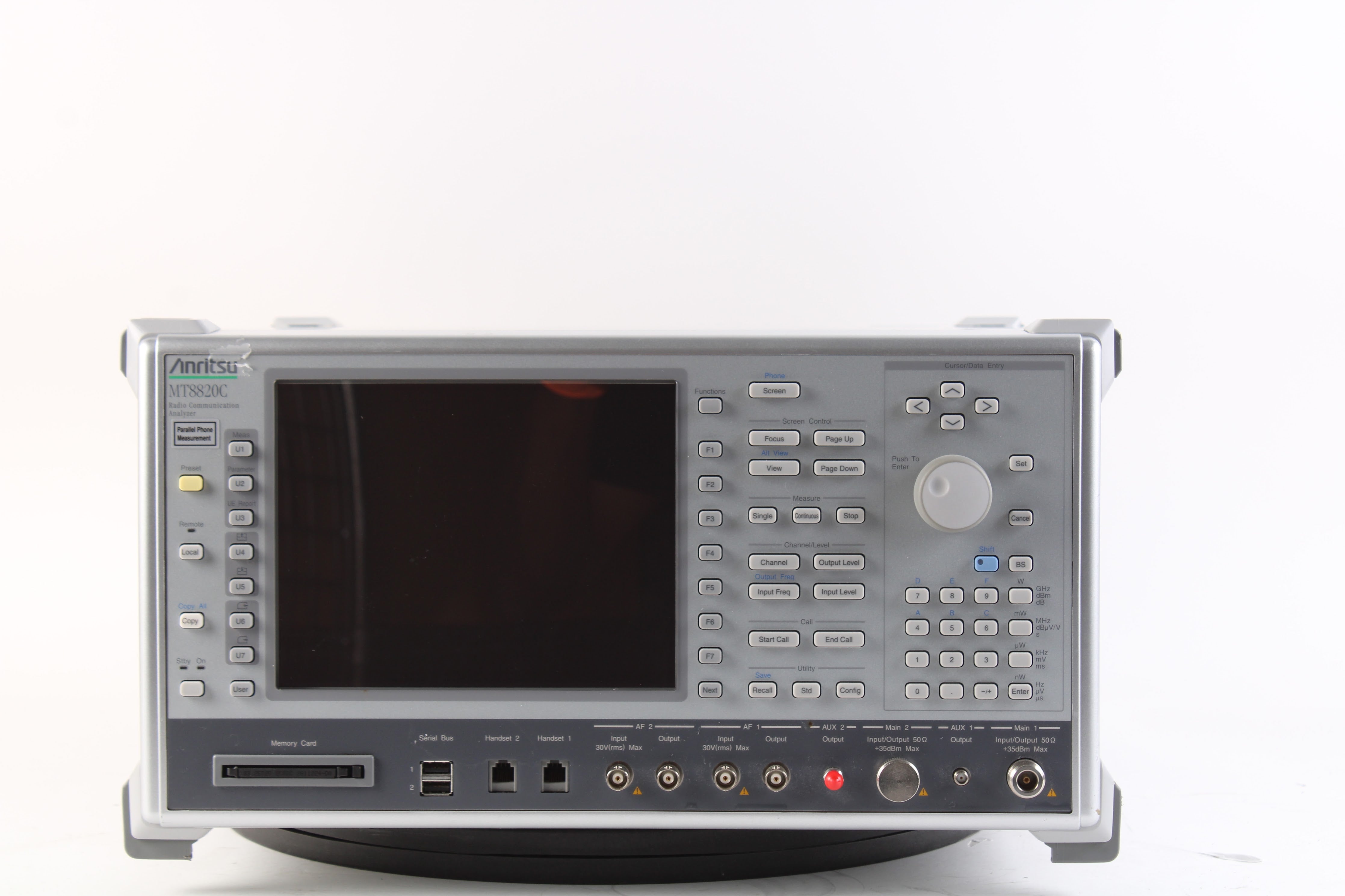 Anritsu MT8820C Radio Communication Analyzer 001, 002, 003, 005, 008, 012,  043