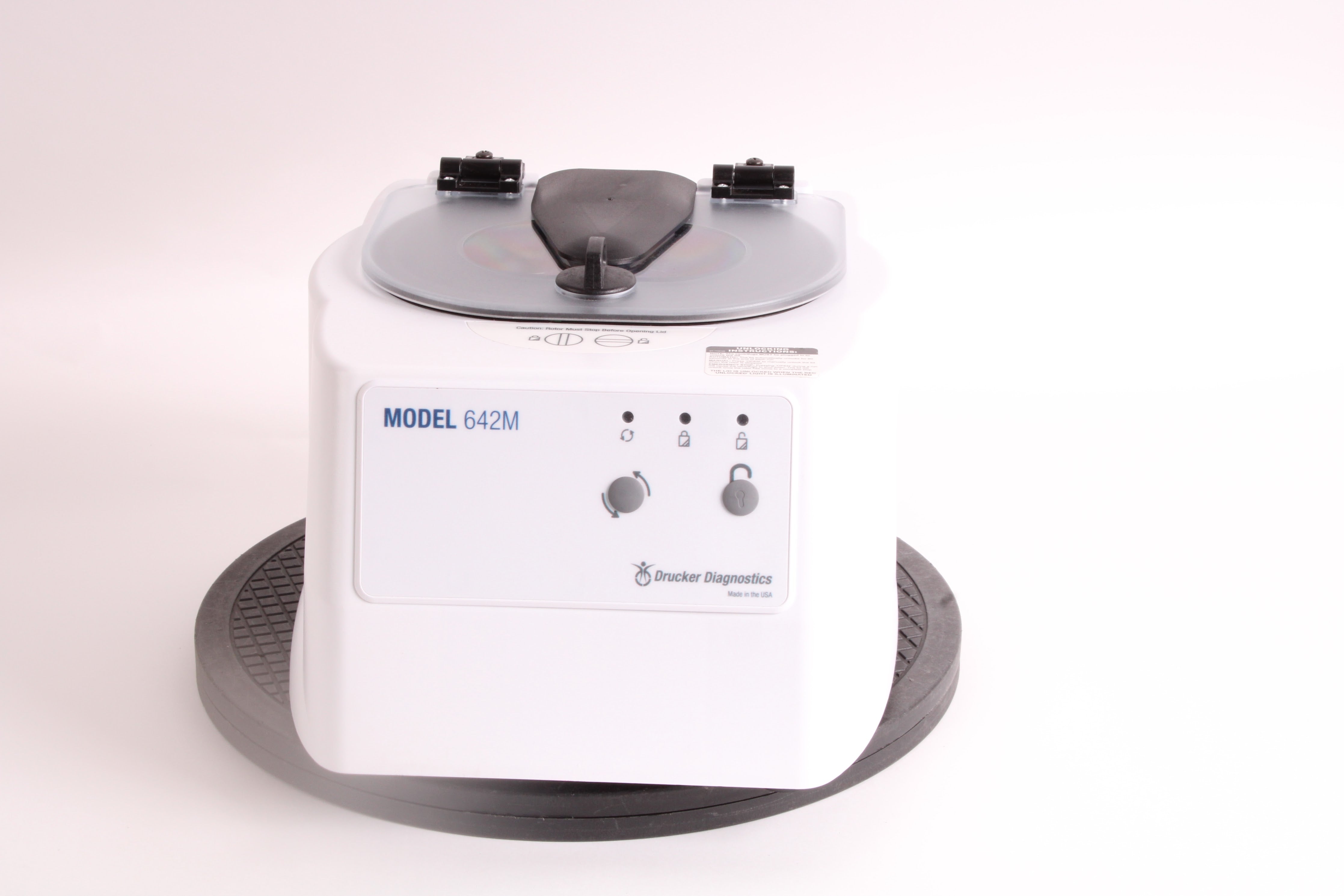 Drucker Diagnostics 642M Mobile Centrifuge Drucker - No Tube Buckets ...