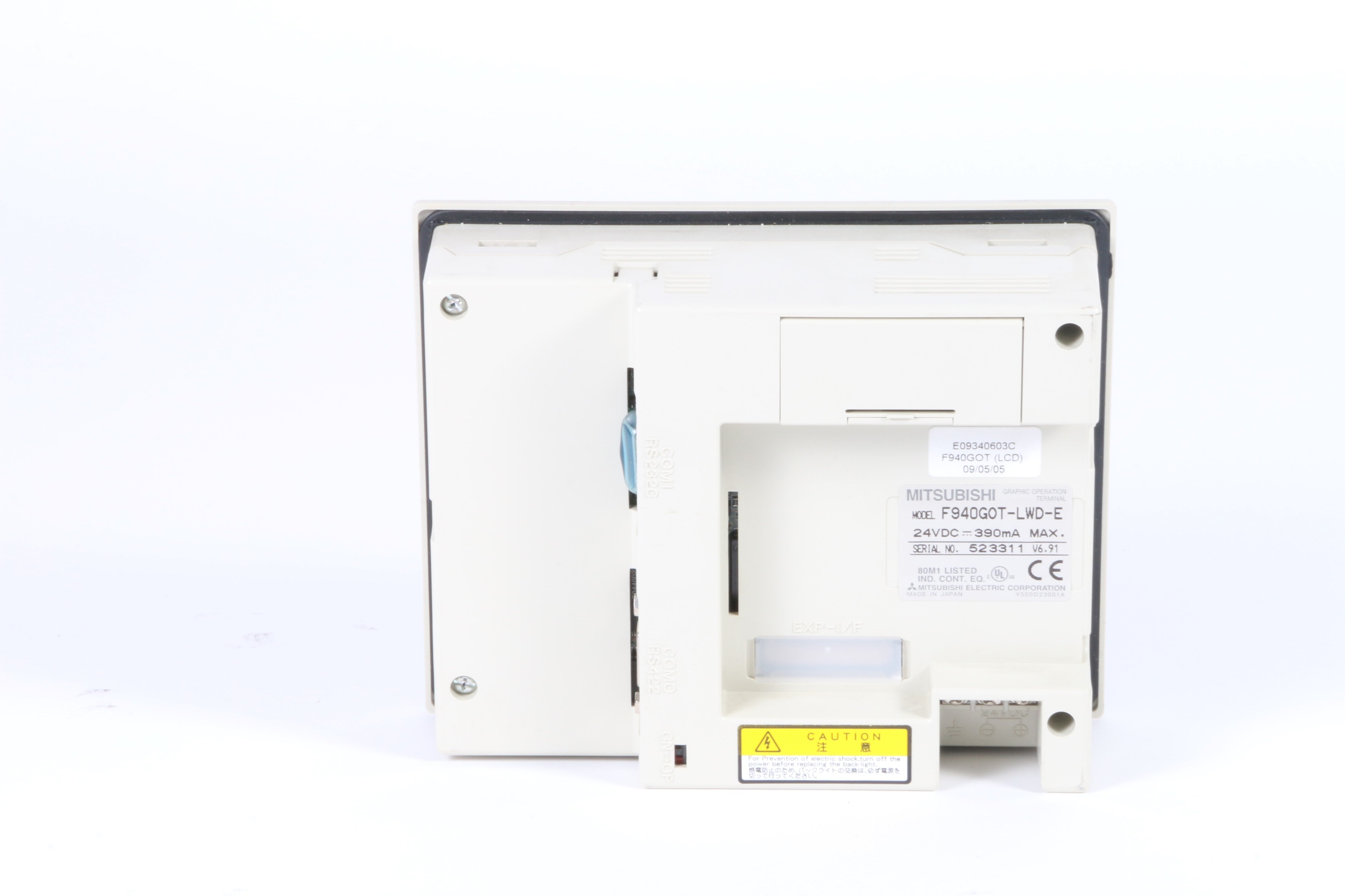 AS IS Mitsubishi F940GOT-LWD-E Graphic Operation Terminal Interface Pa