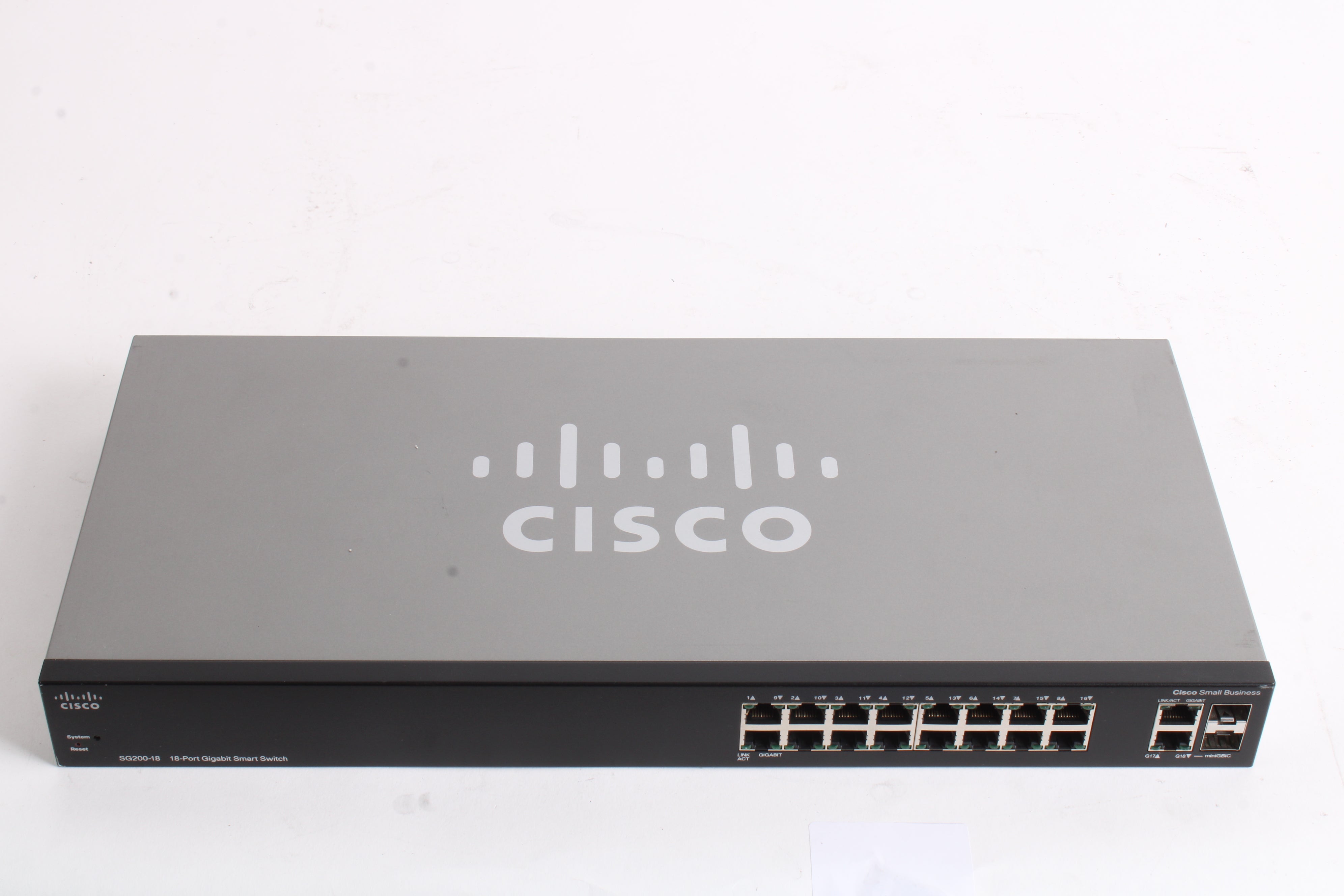 Cisco SG200-18 18-Port Gigabit Ethernet Smart Switch – NTC Tech